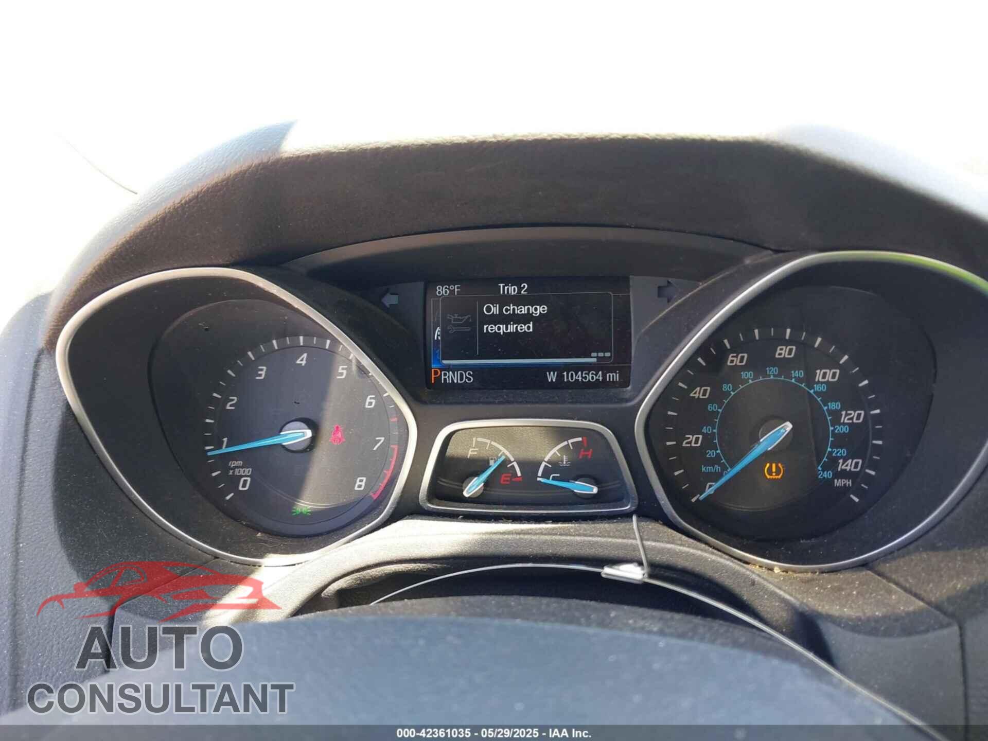 FORD FOCUS 2014 - 1FADP3F20EL240877