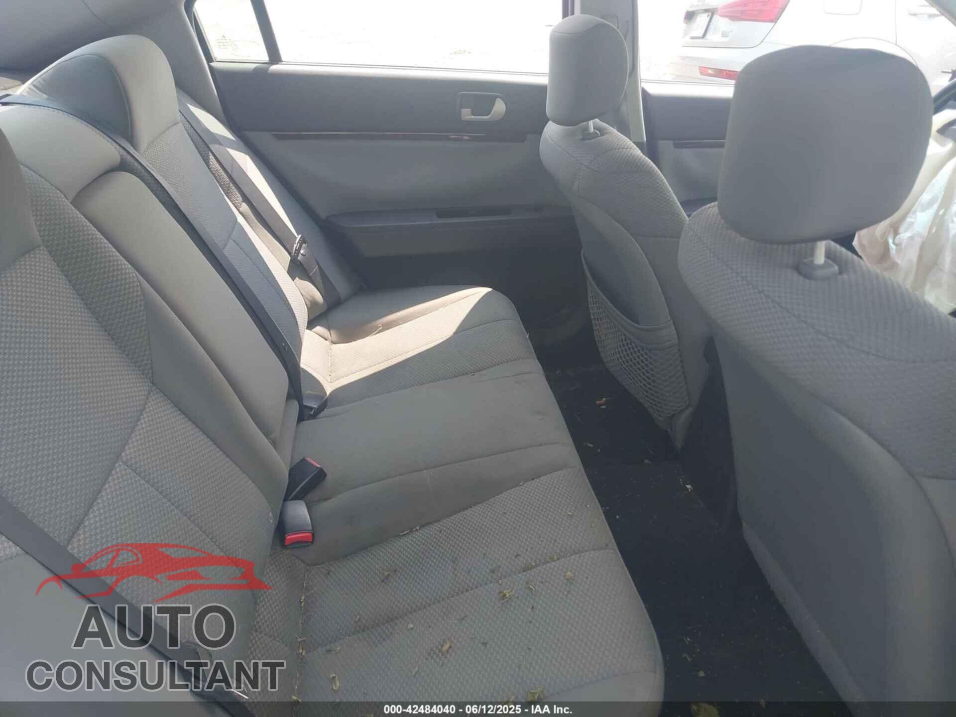 MITSUBISHI GALANT 2009 - 4A3AB36F69E030743