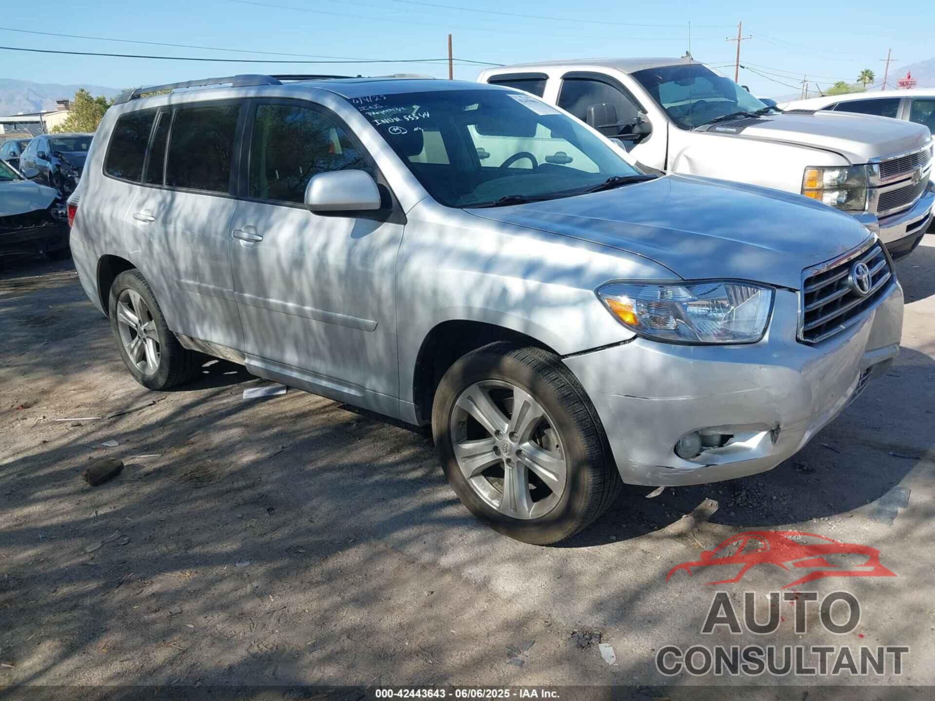 TOYOTA HIGHLANDER 2010 - 5TDXK3EH4AS002230