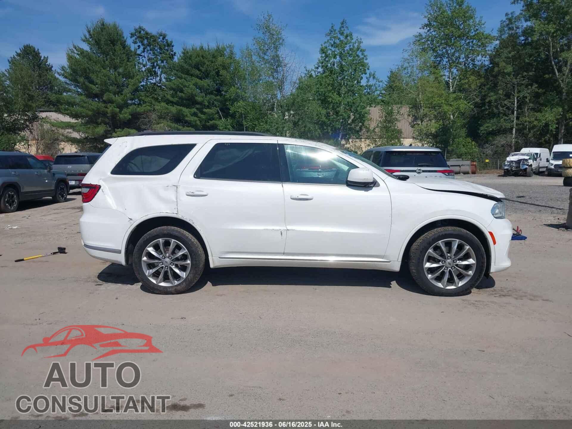 DODGE DURANGO 2021 - 1C4RDJAG5MC853608