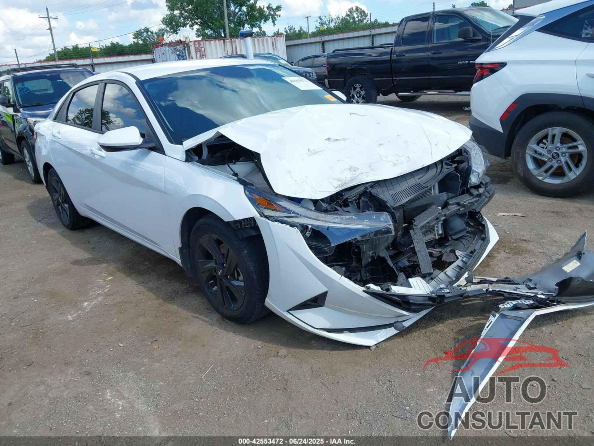 HYUNDAI ELANTRA HYBRID 2022 - KMHLM4AJ6NU021267