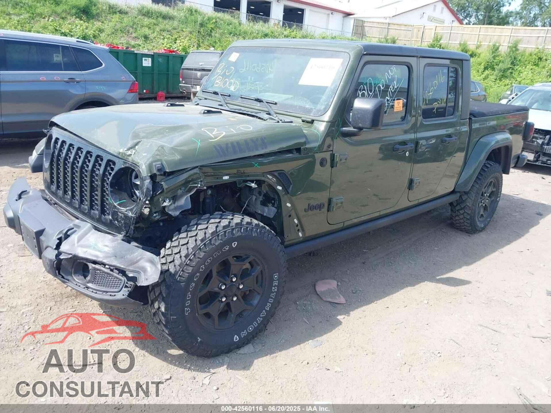 JEEP GLADIATOR 2021 - 1C6HJTAG4ML572522