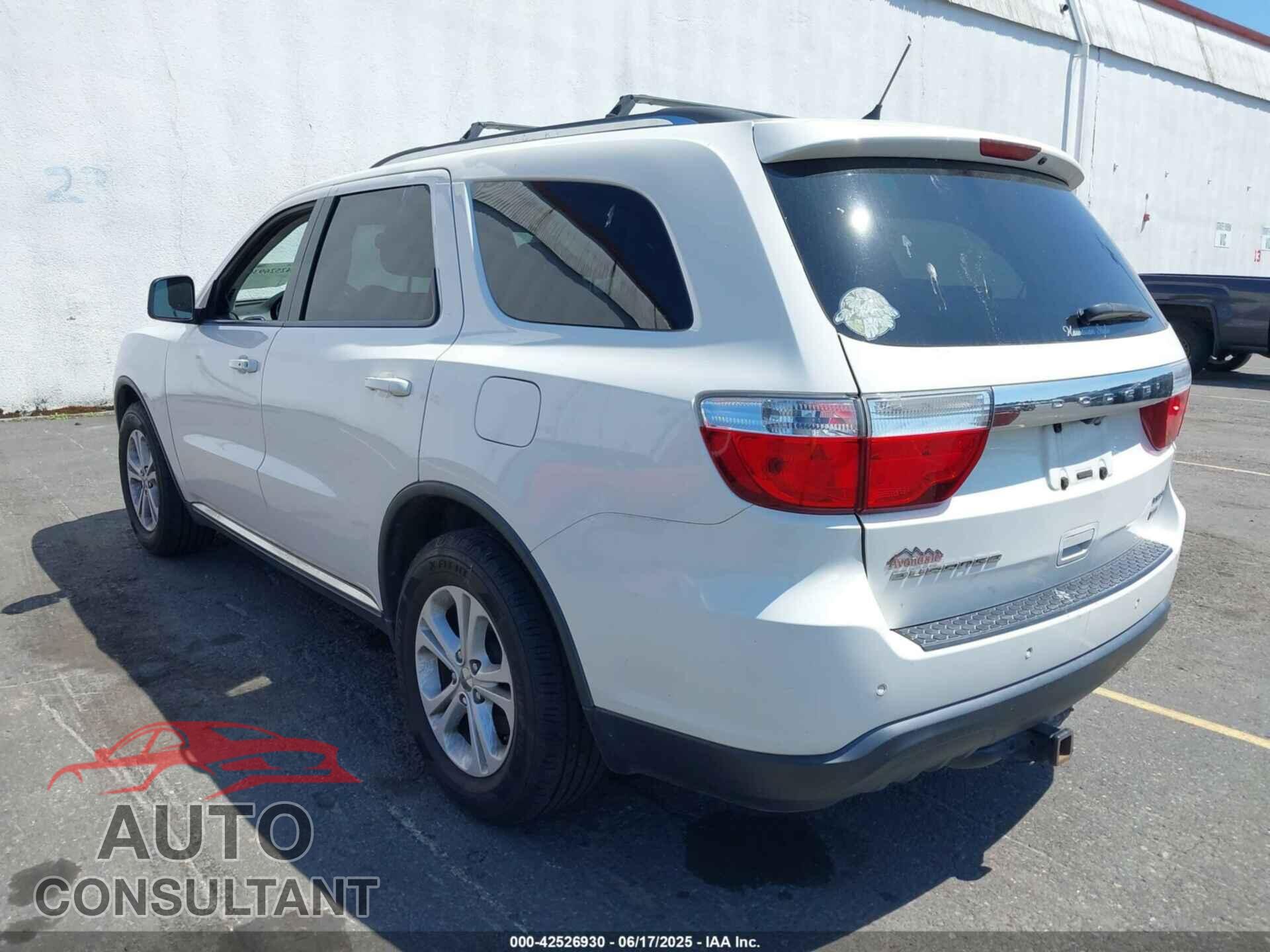 DODGE DURANGO 2011 - 1D4RD4GG4BC729581