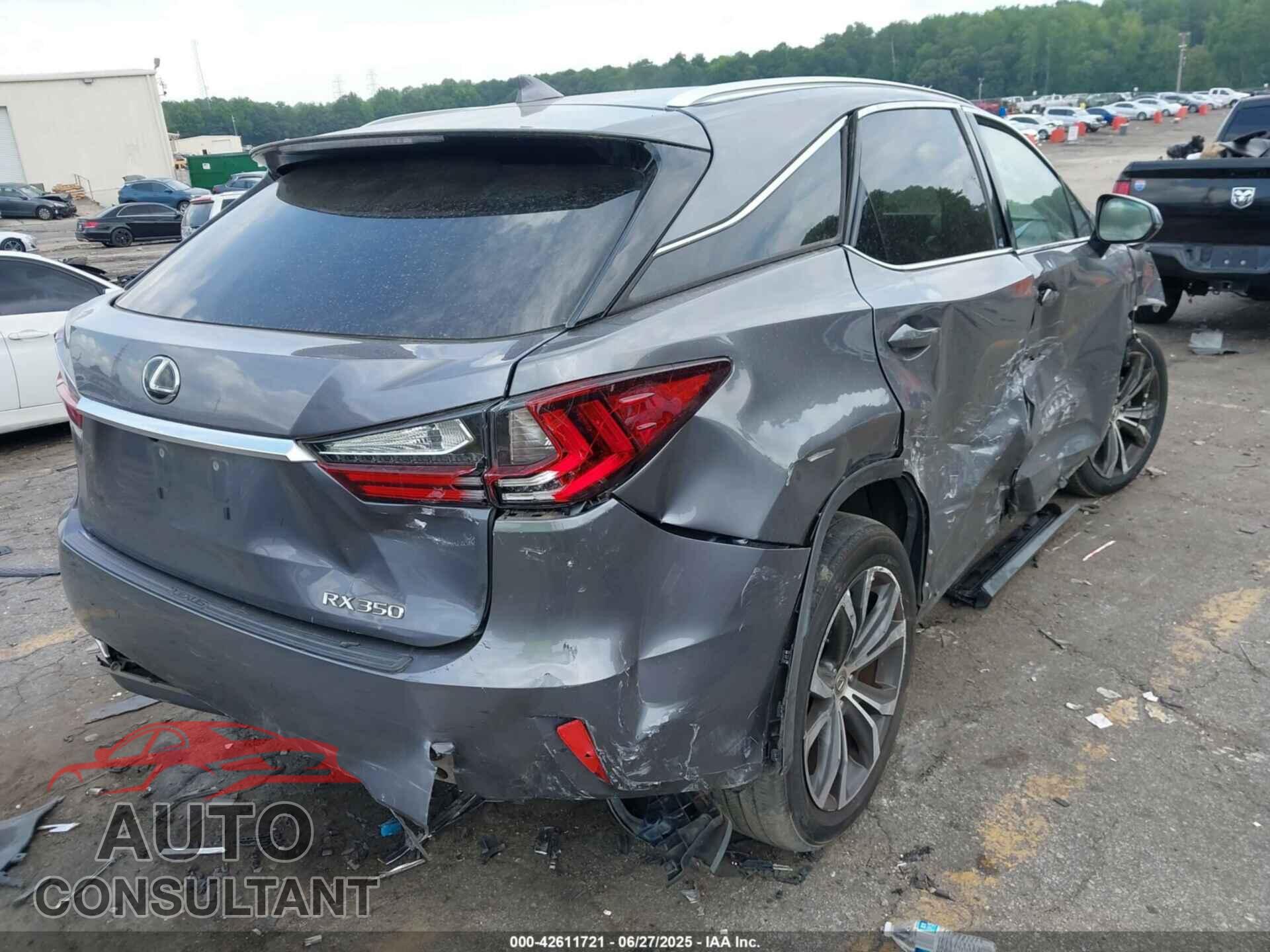 LEXUS RX 350 2017 - 2T2ZZMCA4HC056691