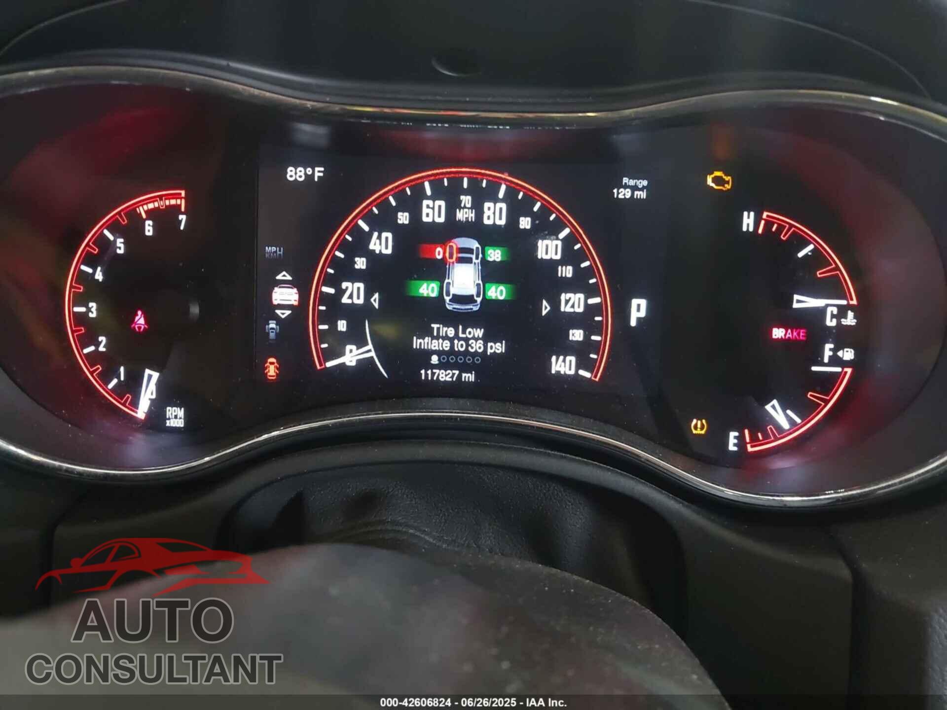 DODGE DURANGO 2015 - 1C4SDJET5FC709701