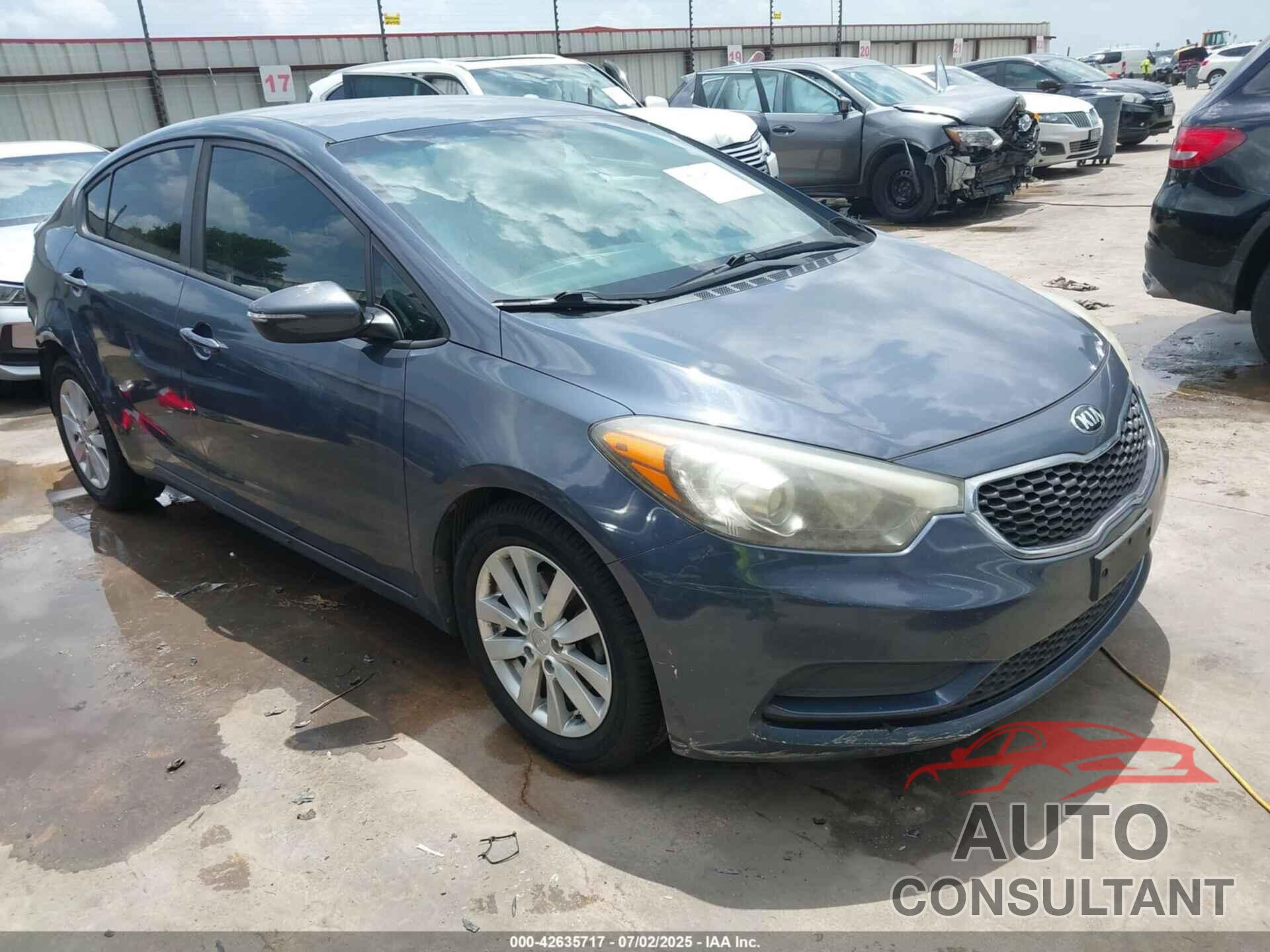 KIA FORTE 2016 - KNAFX4A69G5592959