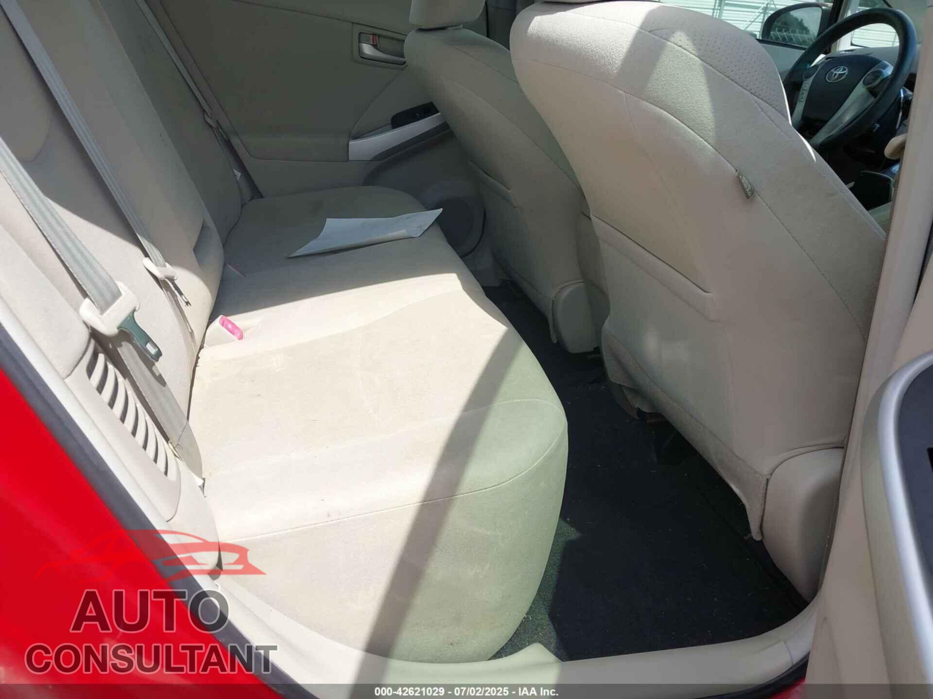 TOYOTA PRIUS 2014 - JTDKN3DU3E1782675
