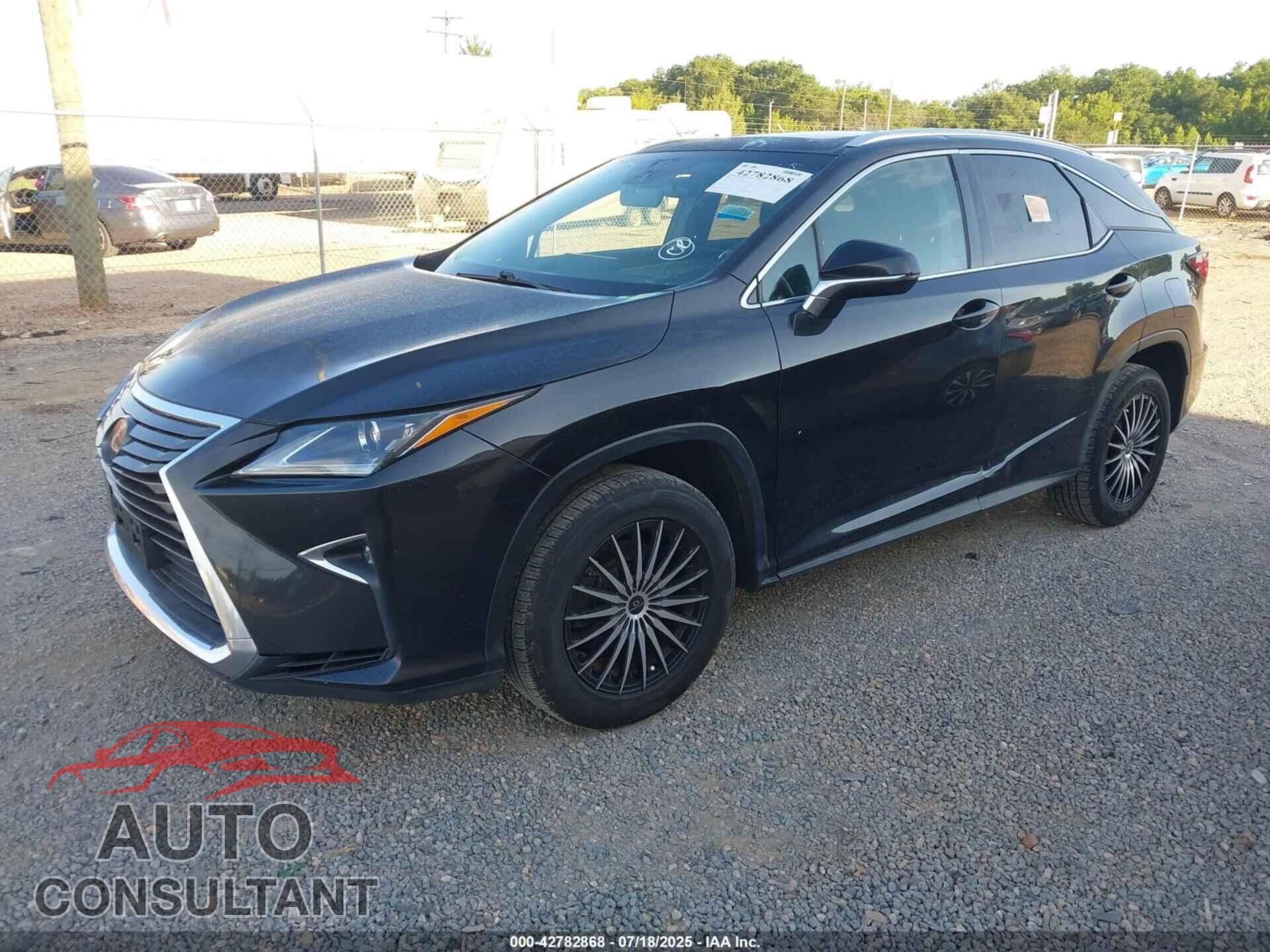 LEXUS RX 2017 - 2T2BZMCA1HC120042