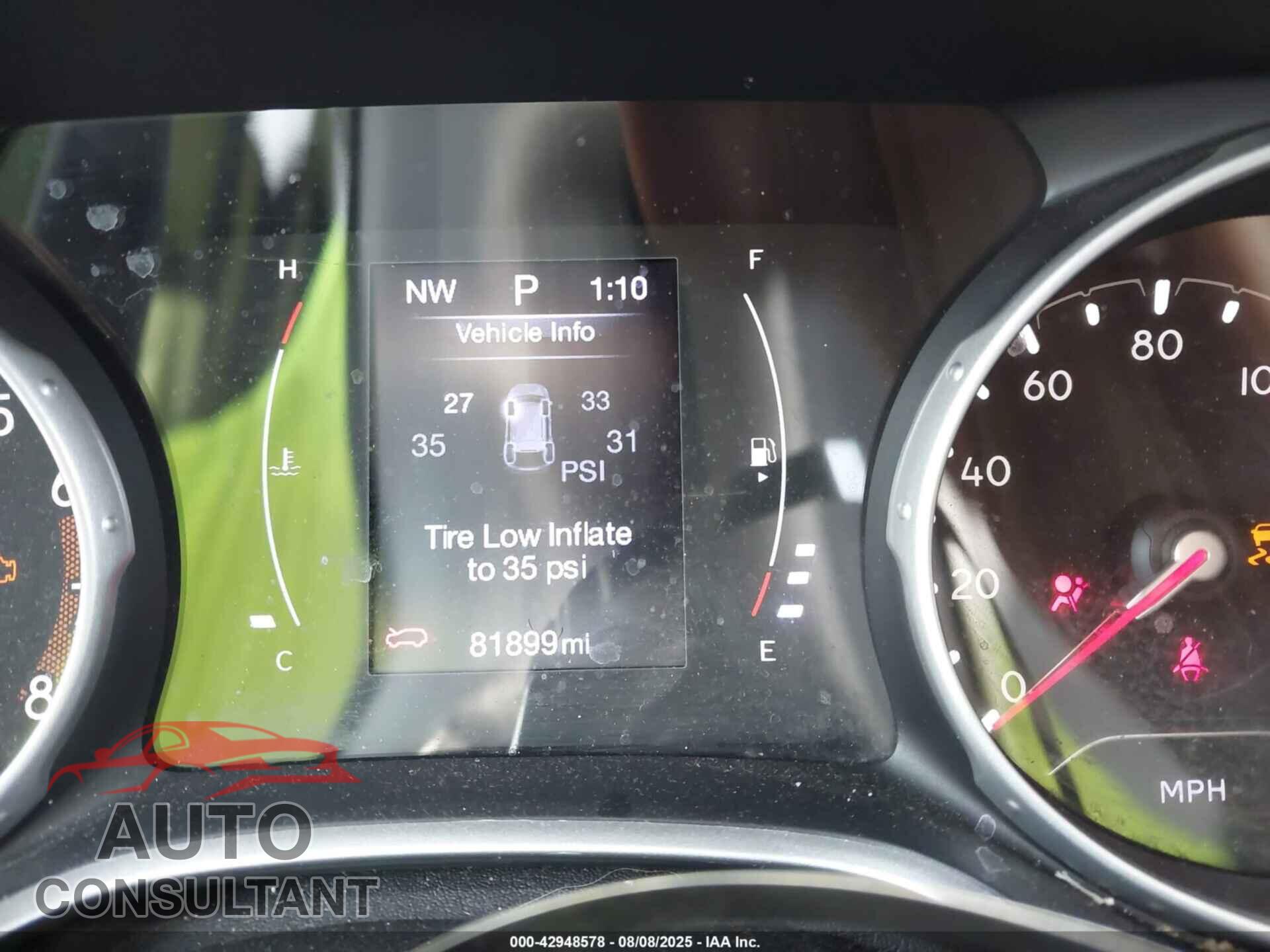 JEEP COMPASS 2018 - 3C4NJCBBXJT124588