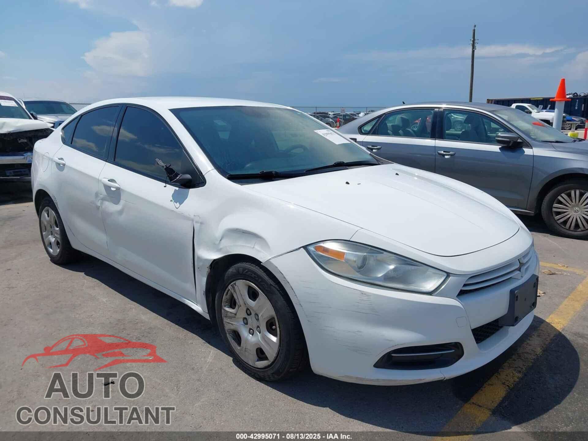 DODGE DART 2014 - 1C3CDFAA5ED677285
