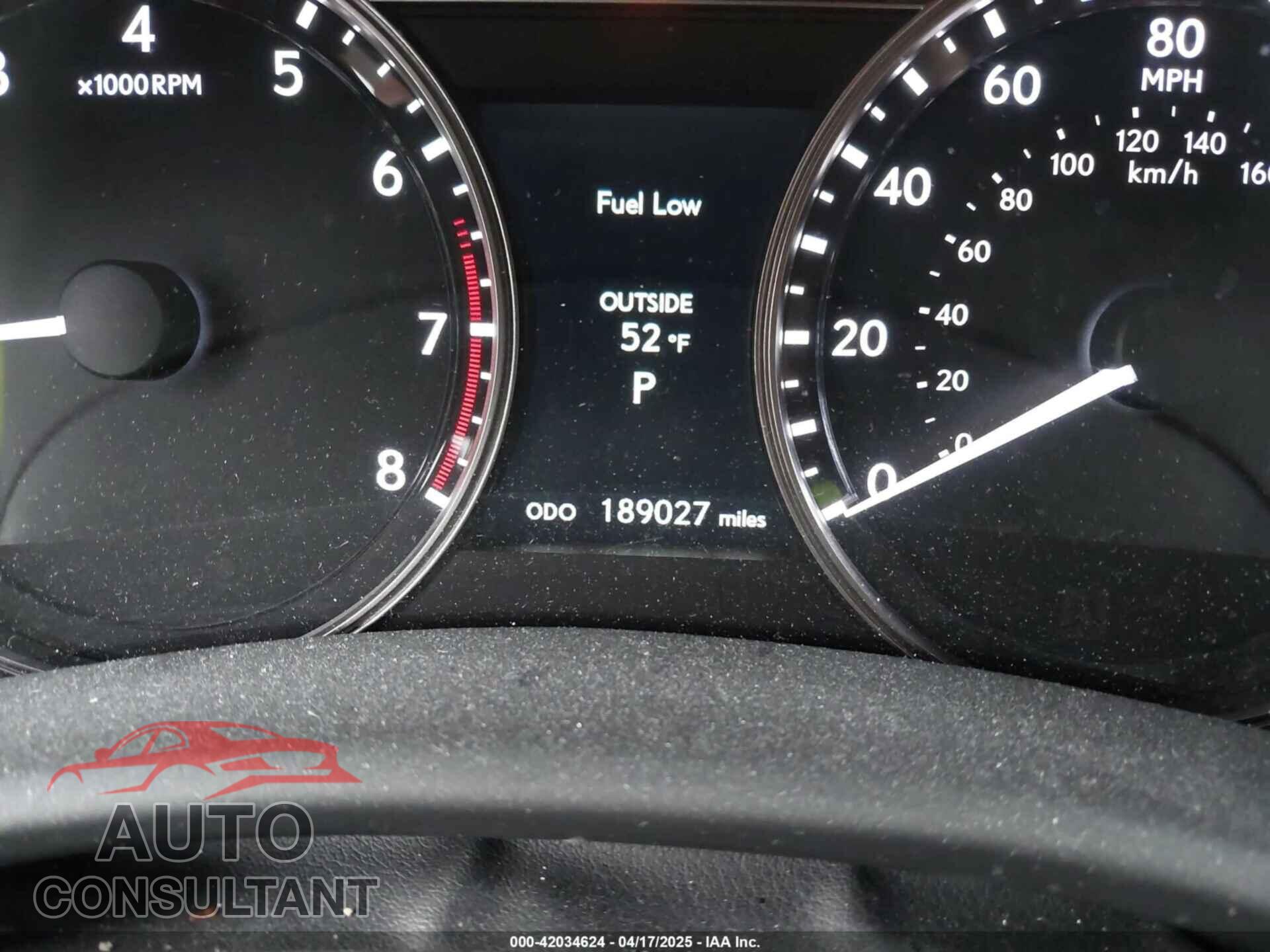 LEXUS GS 350 2014 - JTHBE1BL7E5030533