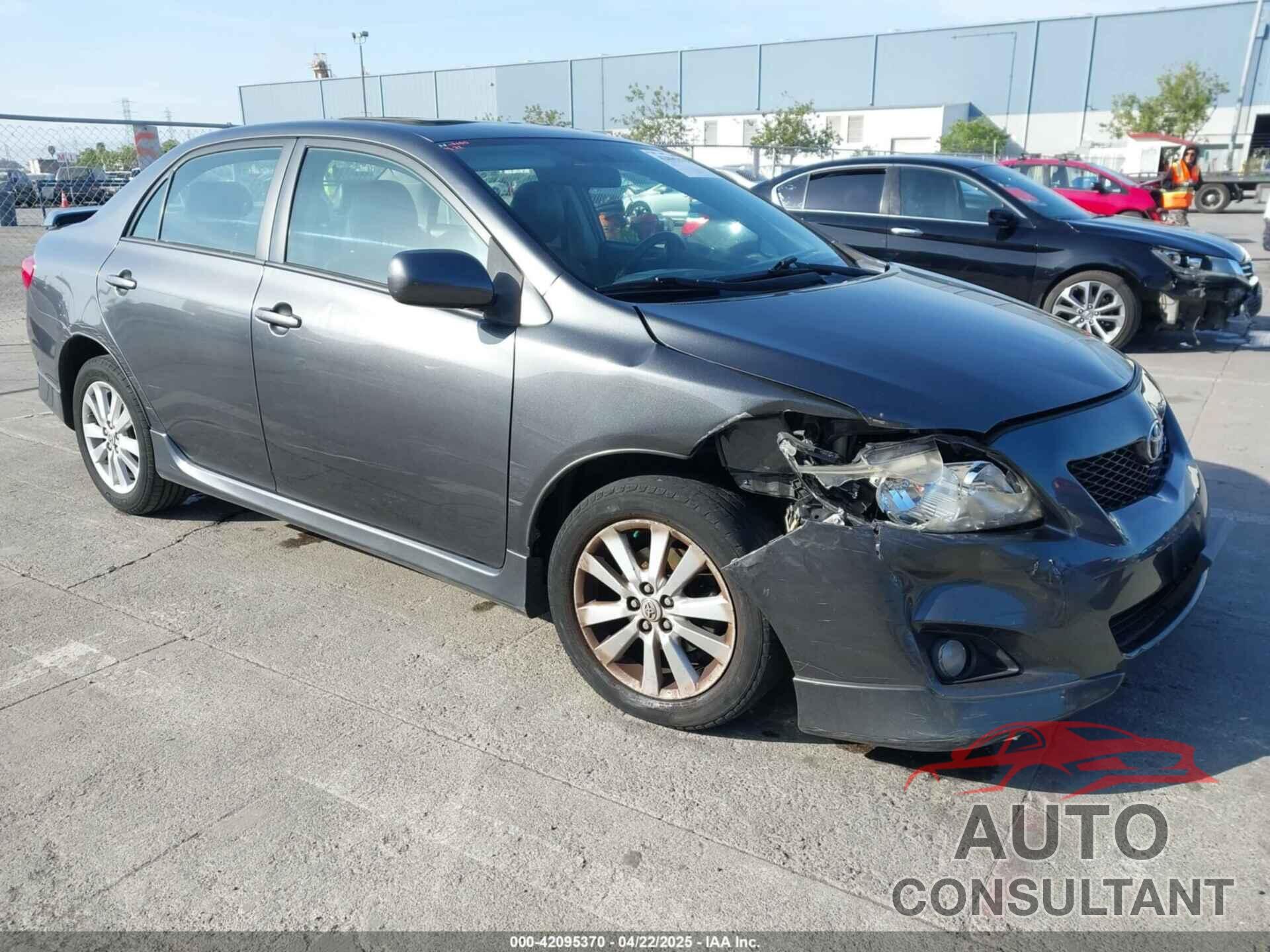 TOYOTA COROLLA 2010 - 1NXBU4EE1AZ315758
