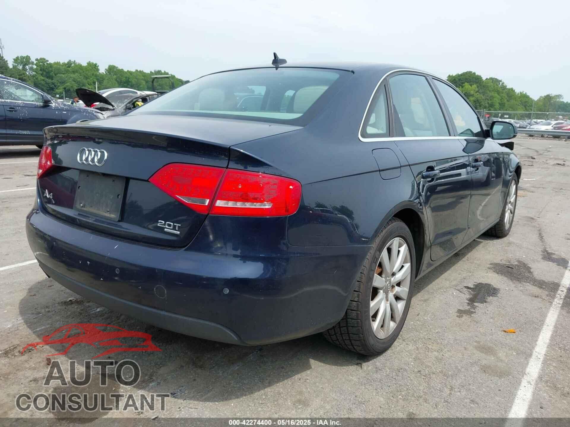 AUDI A4 2011 - WAUFFAFL9BN045134