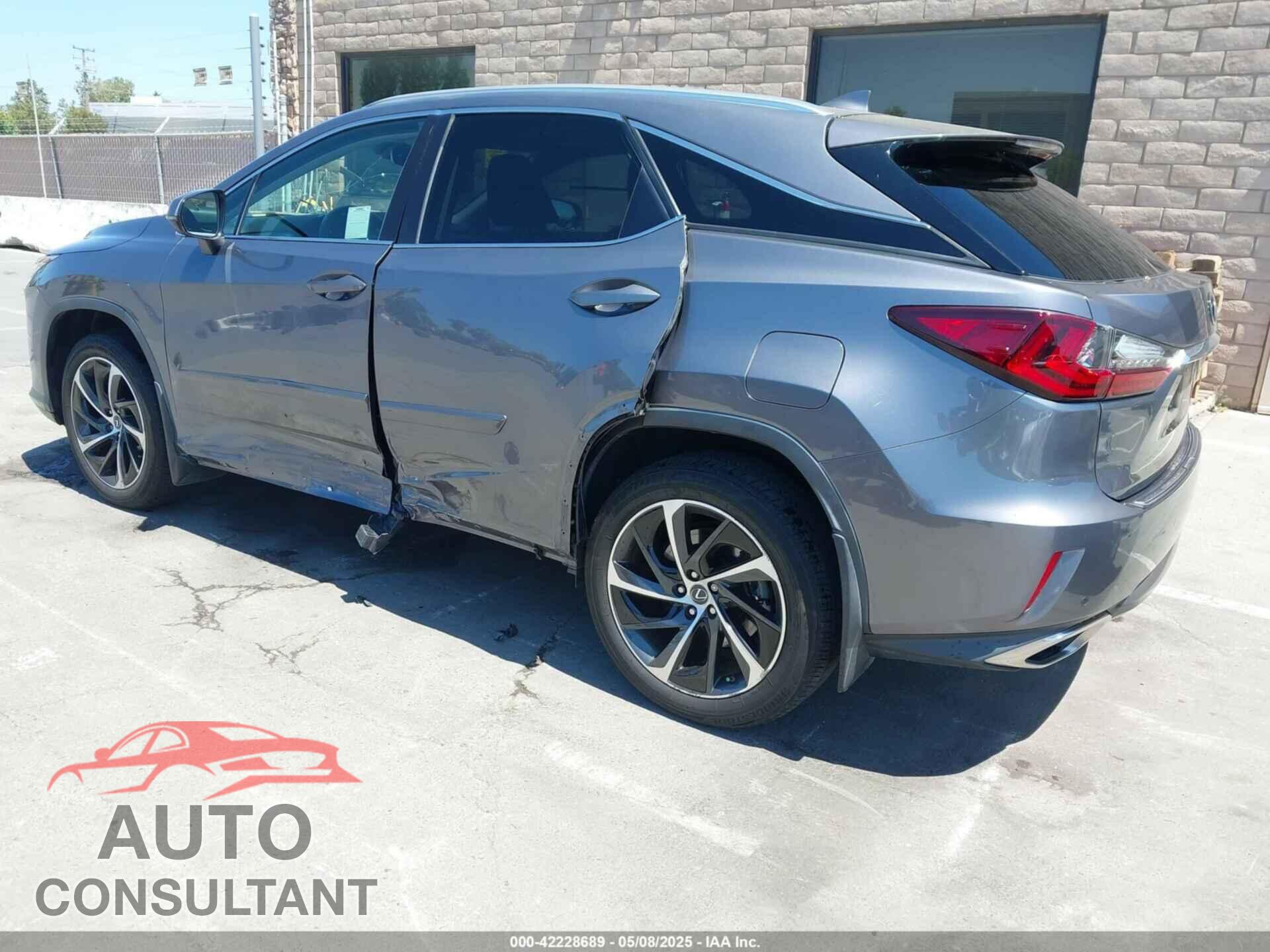 LEXUS RX 350 2019 - 2T2ZZMCA4KC142476