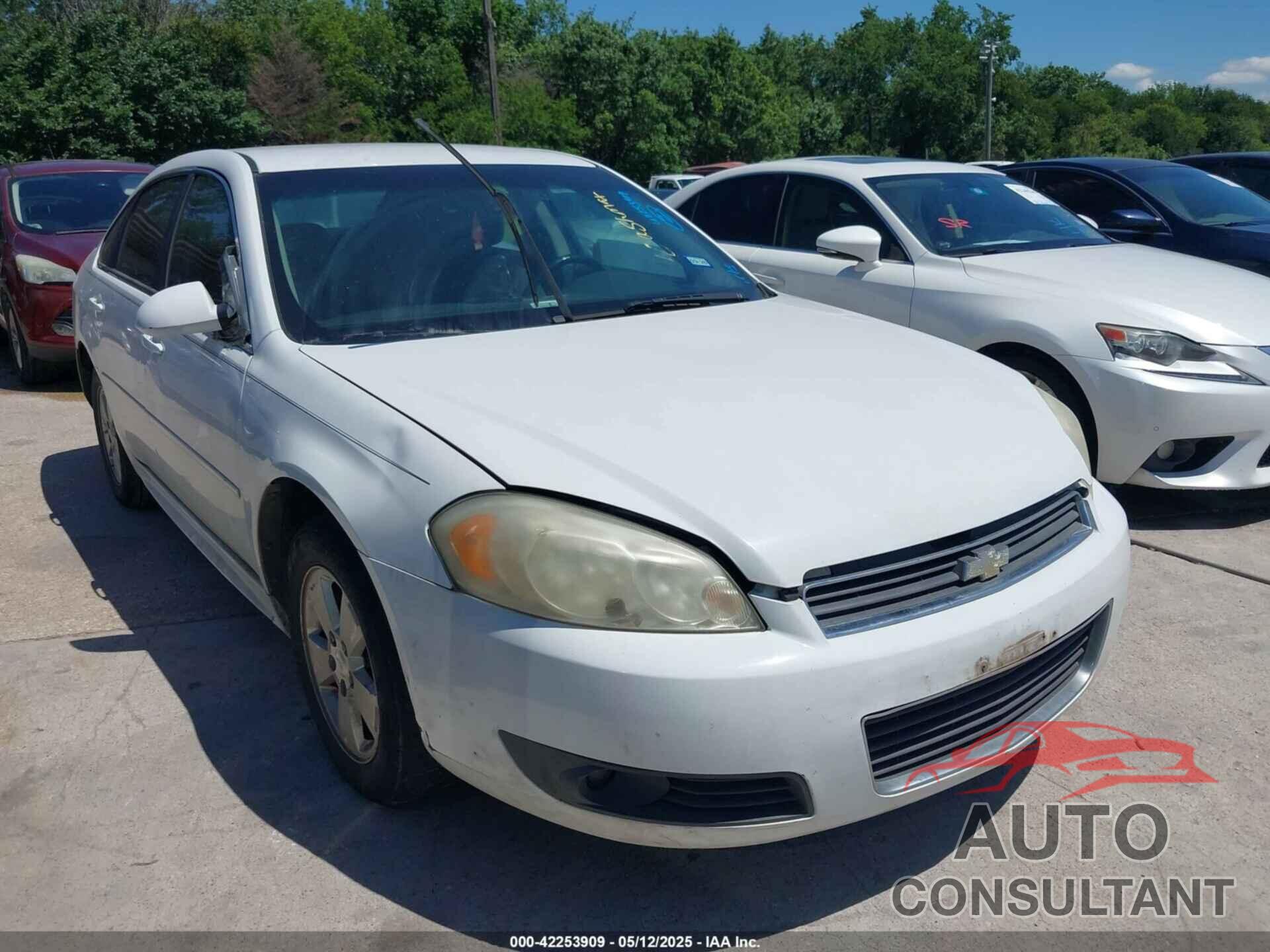 CHEVROLET IMPALA 2010 - 2G1WB5EN5A1160475
