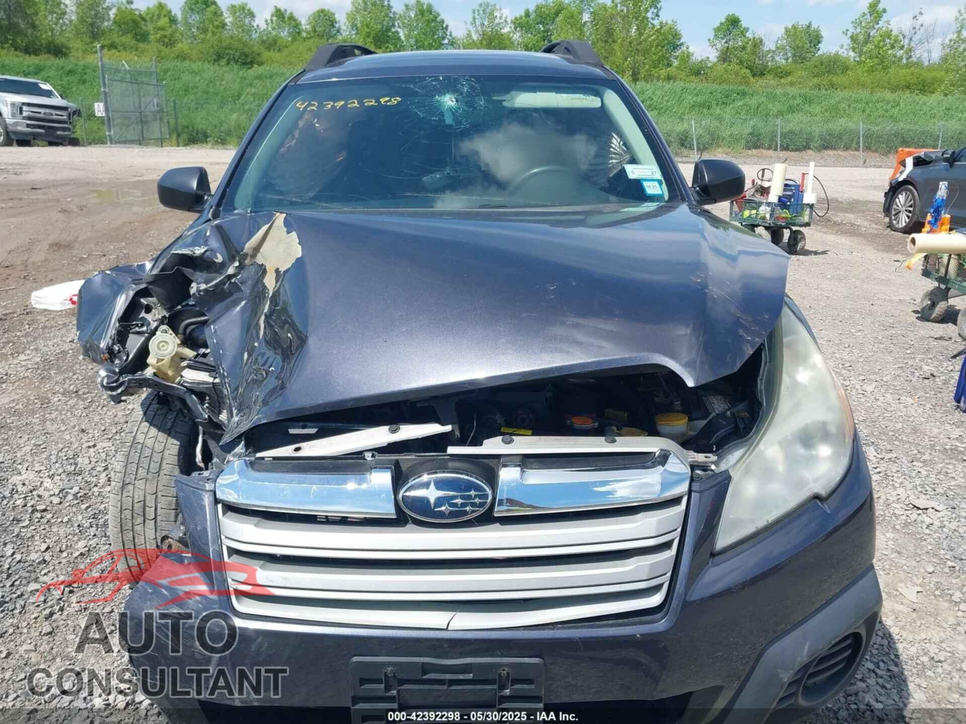 SUBARU OUTBACK 2013 - 4S4BRCAC8D3317758
