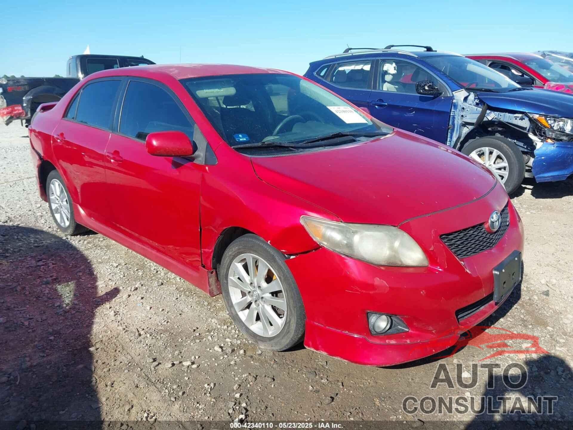 TOYOTA COROLLA 2010 - 2T1BU4EE2AC265955