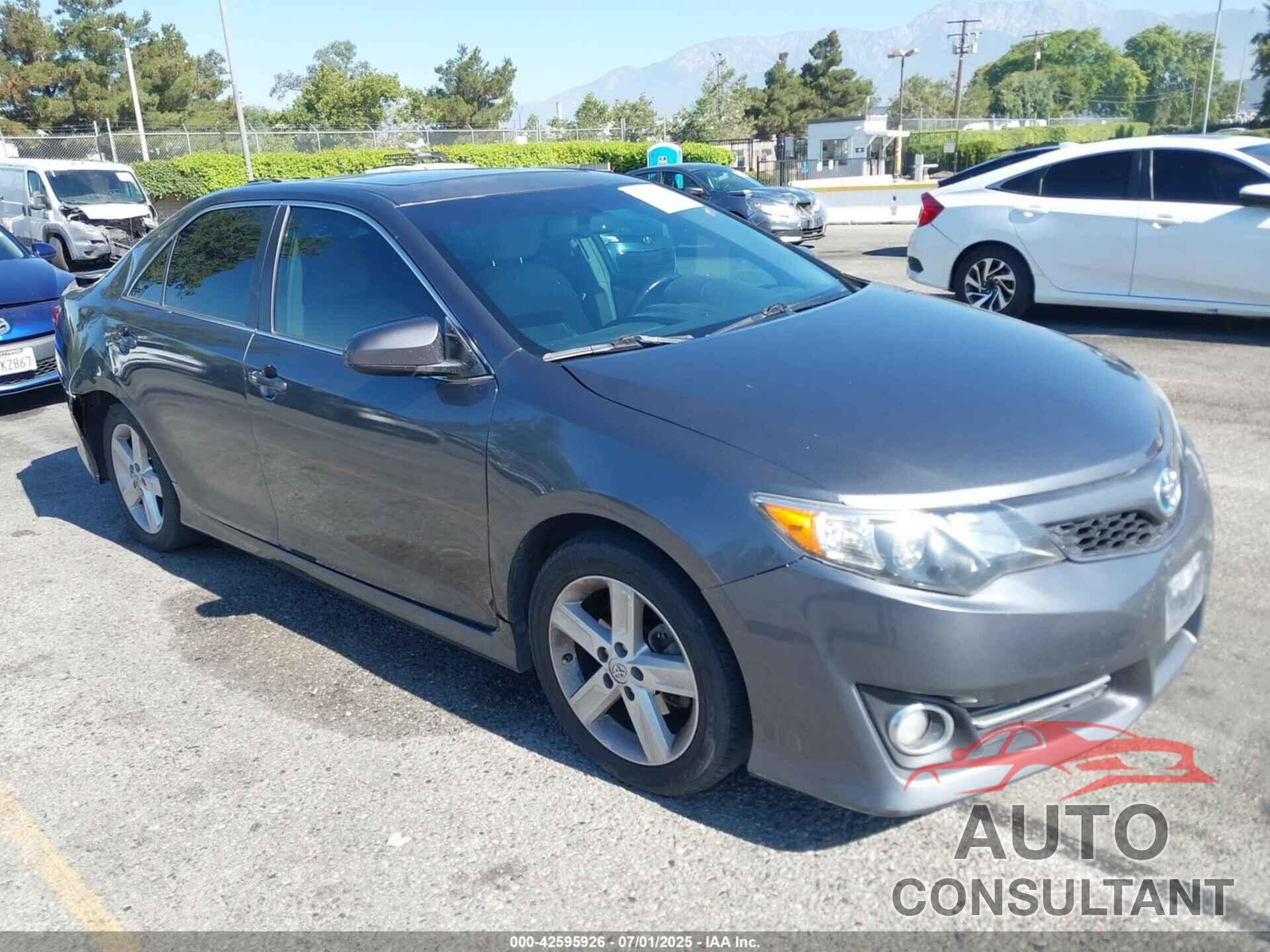 TOYOTA CAMRY 2012 - 4T4BF1FK0CR159394