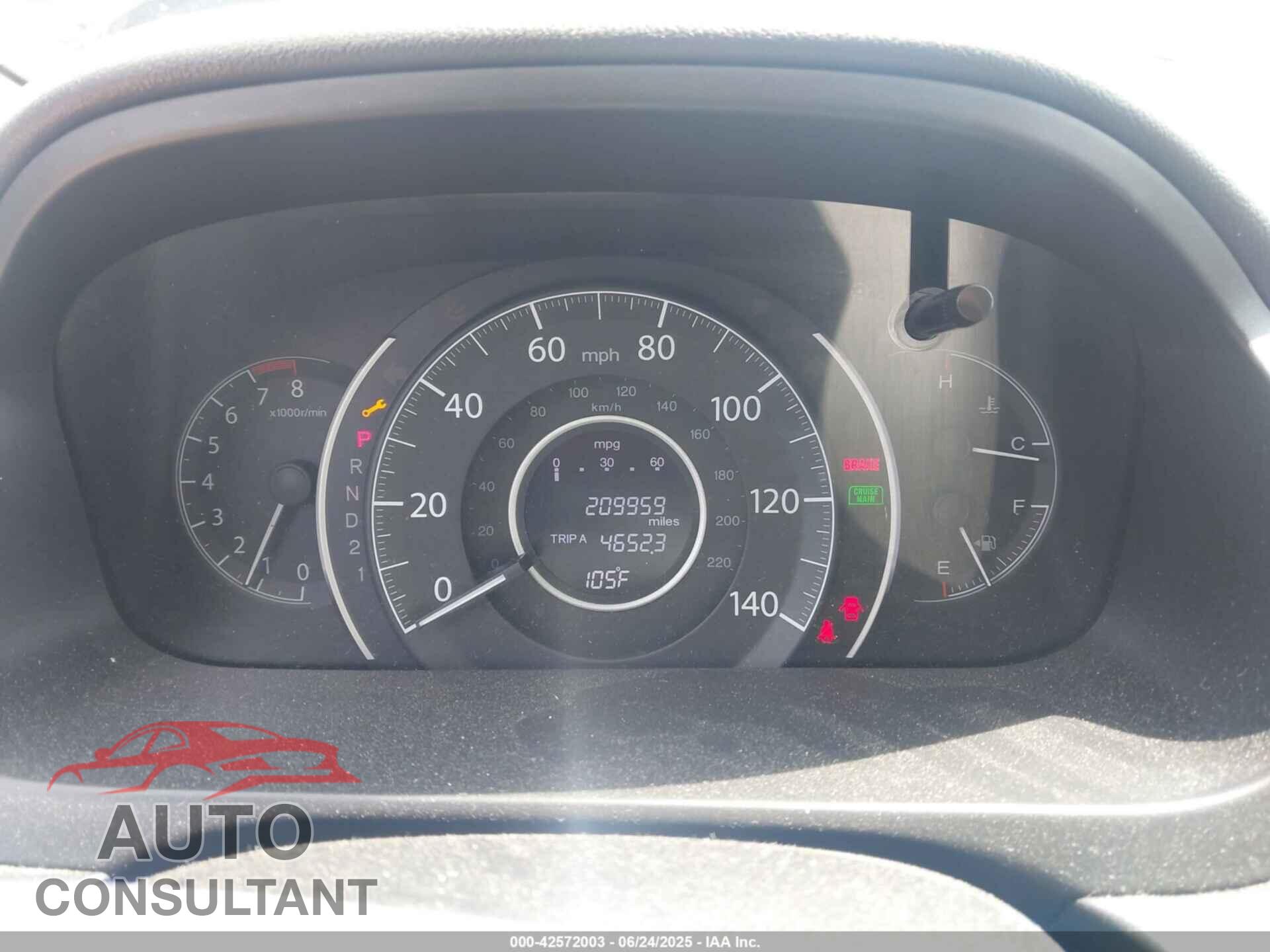 HONDA CR-V 2012 - 2HKRM3H73CH508081