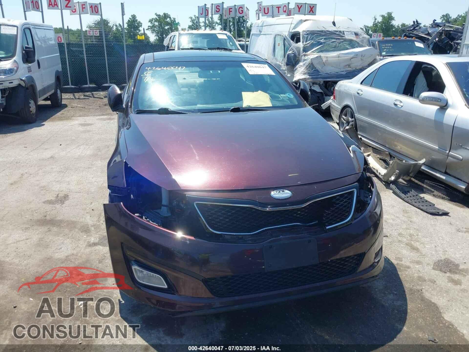 KIA OPTIMA 2014 - 5XXGN4A77EG272828