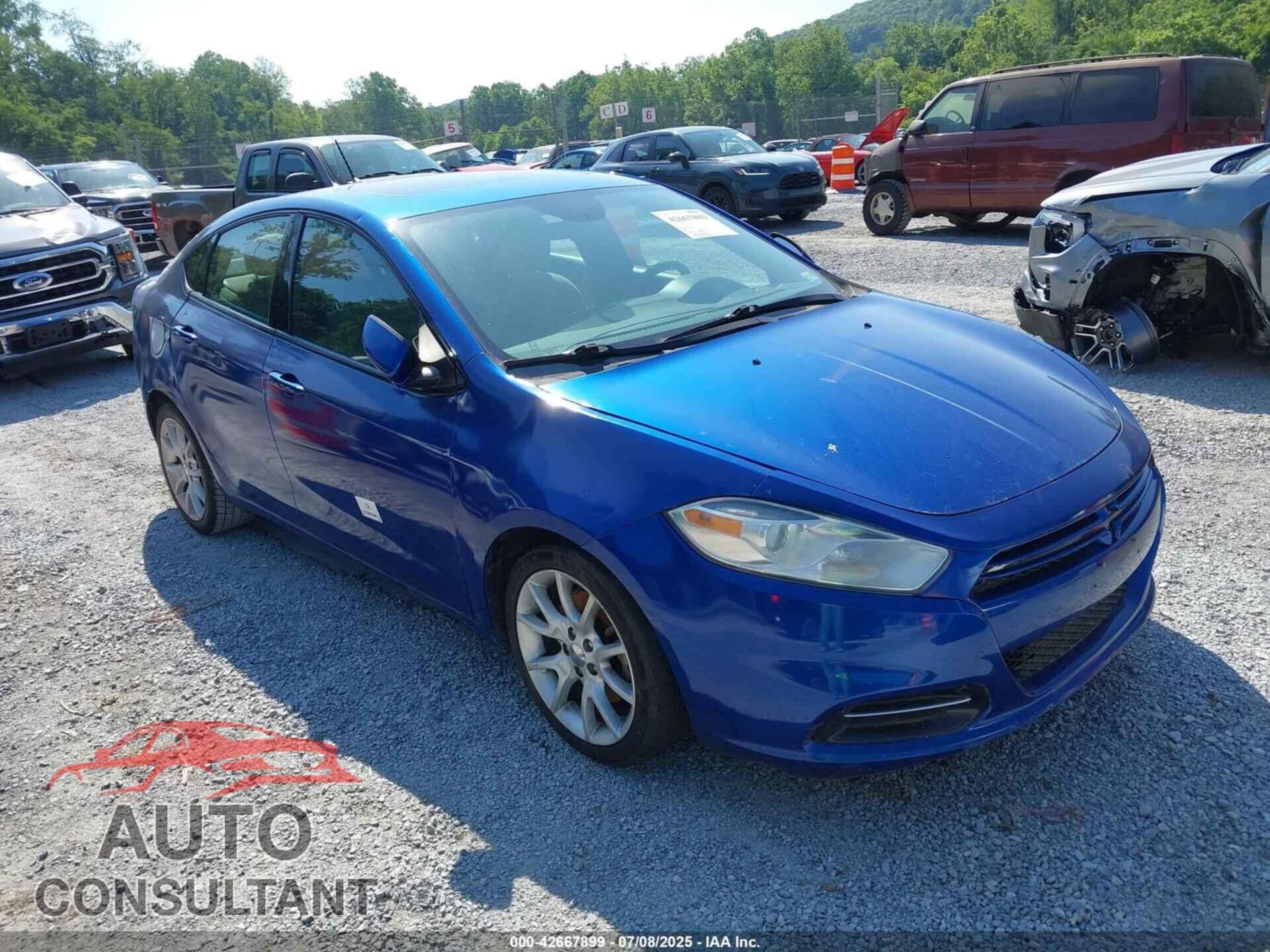 DODGE DART 2013 - 1C3CDFBHXDD198953