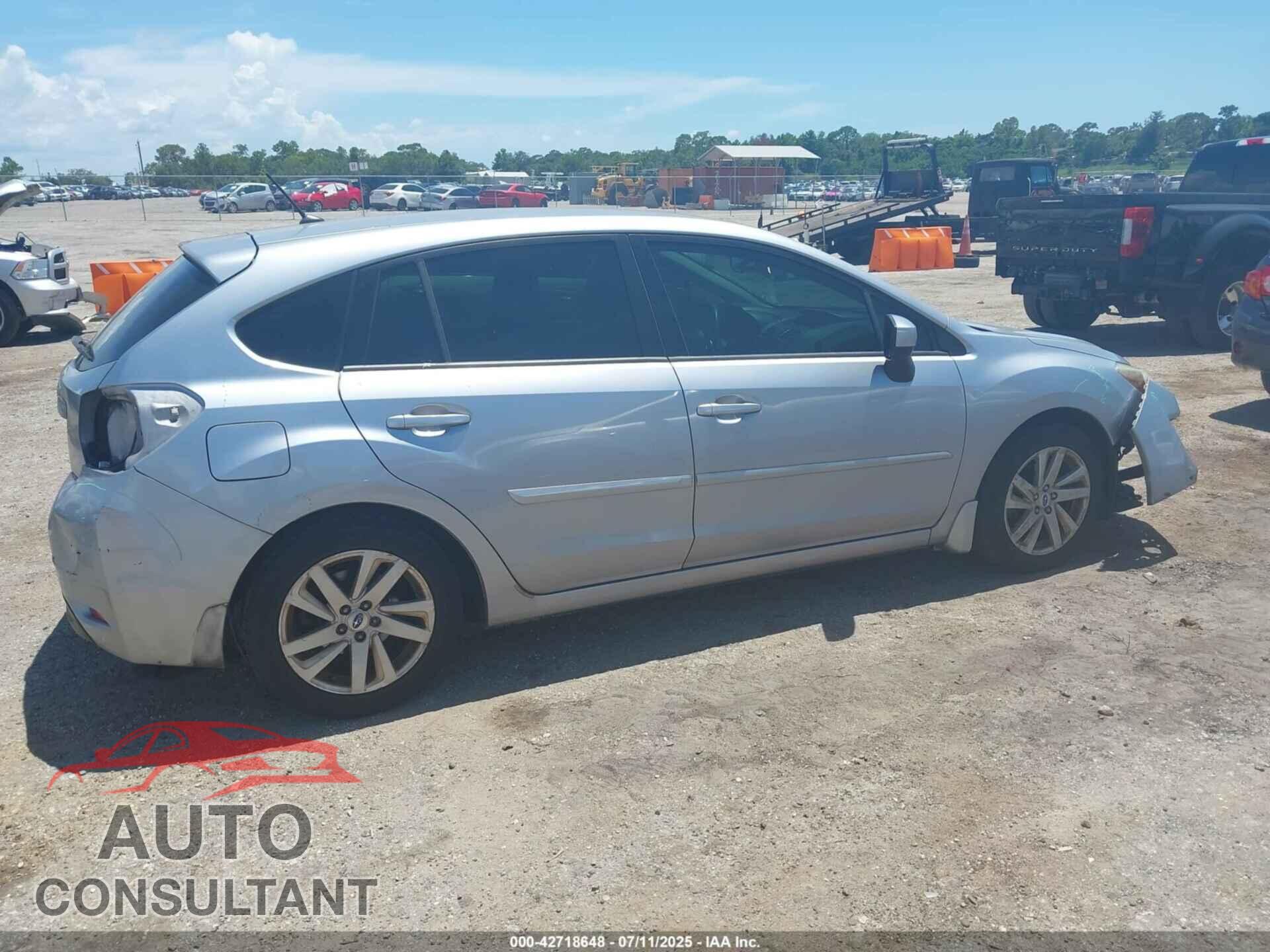 SUBARU IMPREZA 2016 - JF1GPAB61G8274486