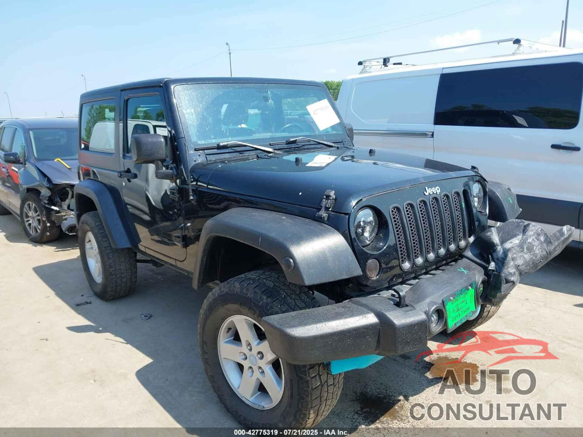 JEEP WRANGLER 2016 - 1C4AJWAG8GL219667