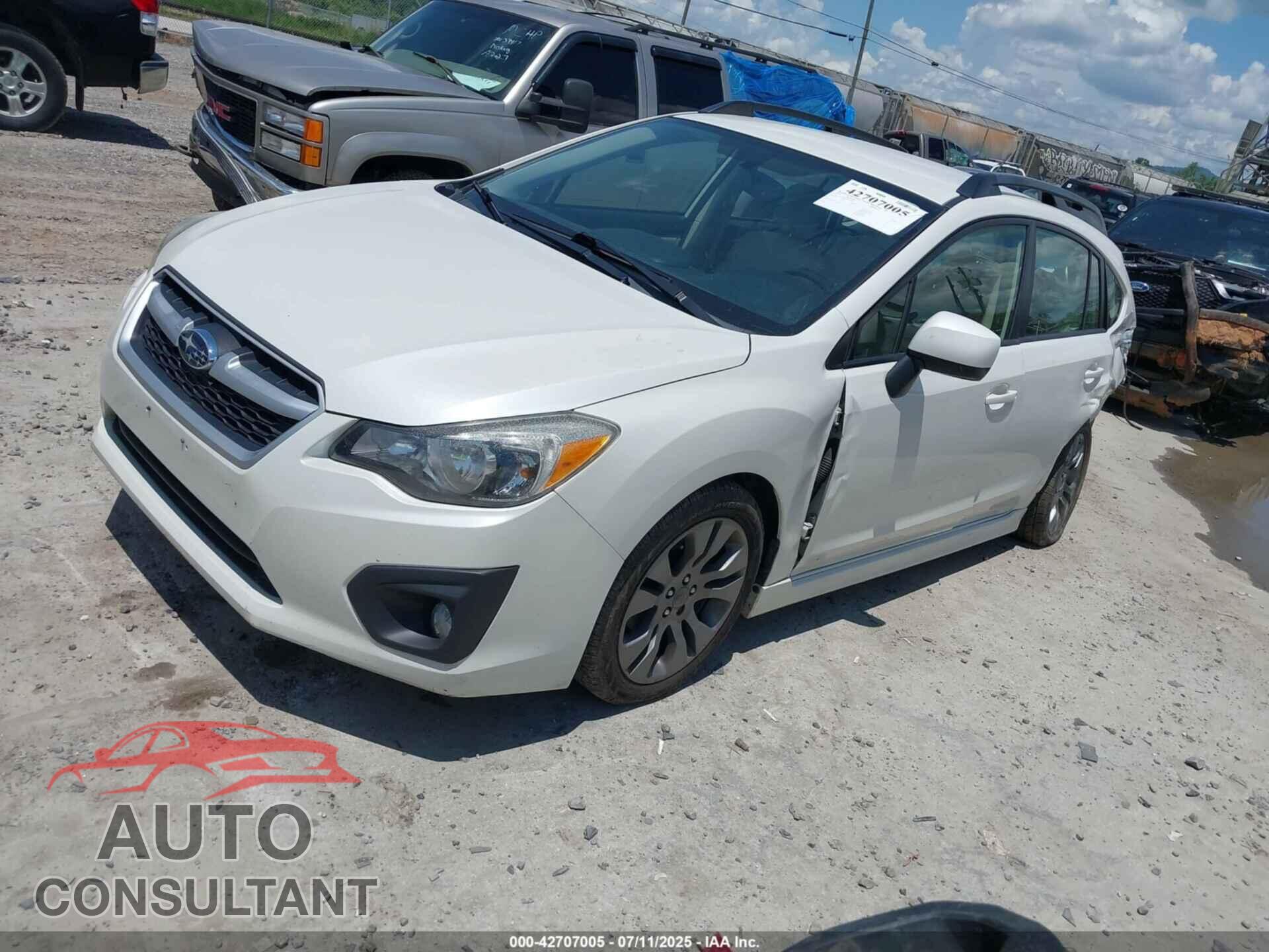SUBARU IMPREZA 2014 - JF1GPAL67E8320902