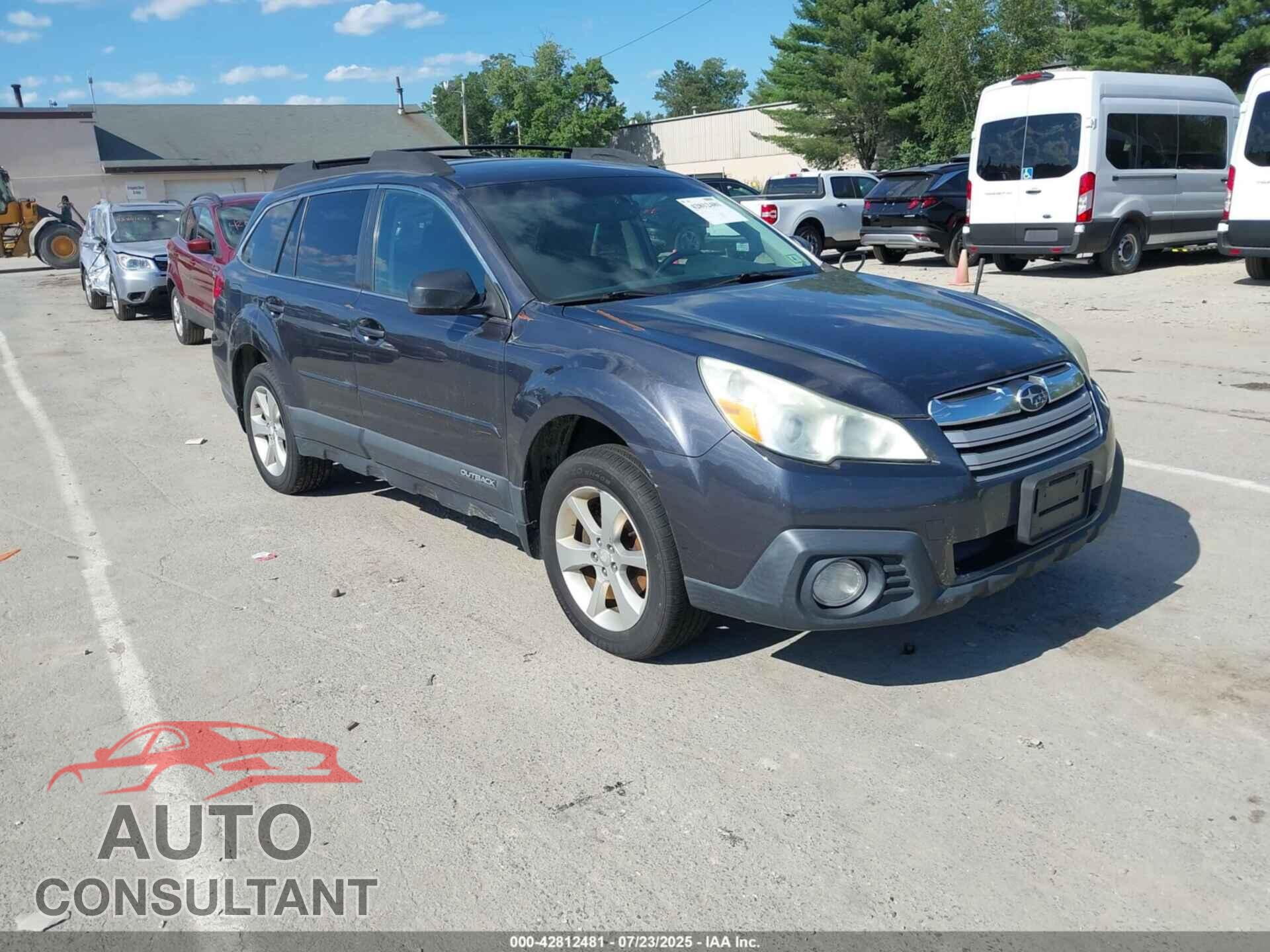 SUBARU OUTBACK 2013 - 4S4BRBGC2D3278103