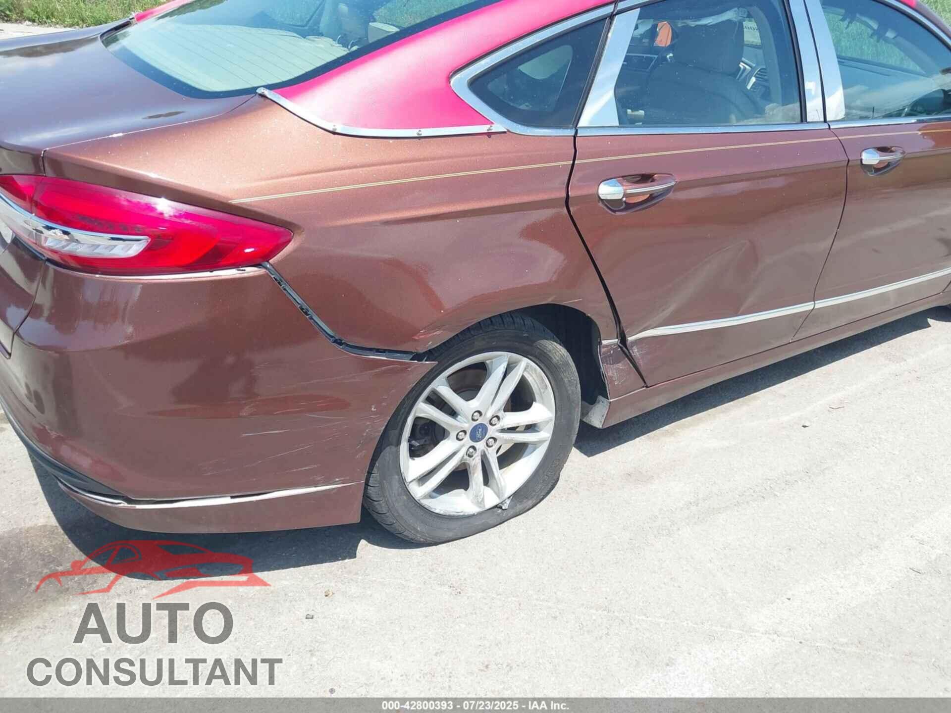 FORD FUSION 2018 - 3FA6P0HD2JR278564