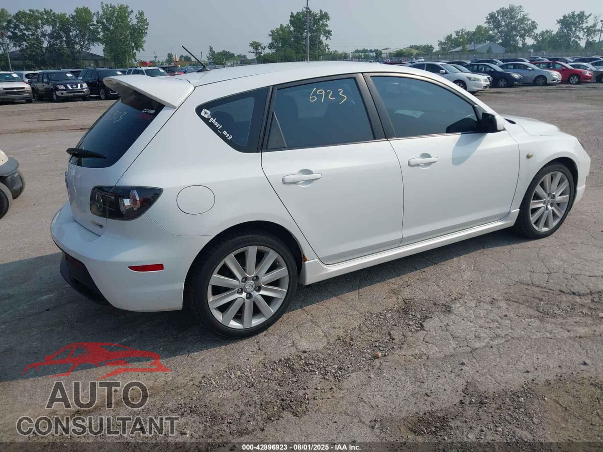 MAZDA MAZDASPEED3 2009 - JM1BK34L591208021