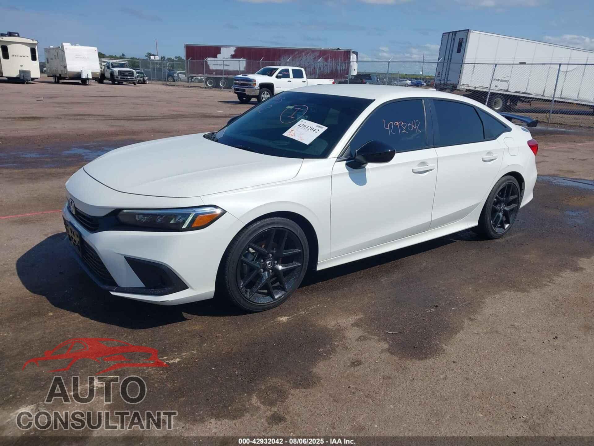 HONDA CIVIC 2023 - 2HGFE2F54P8561044