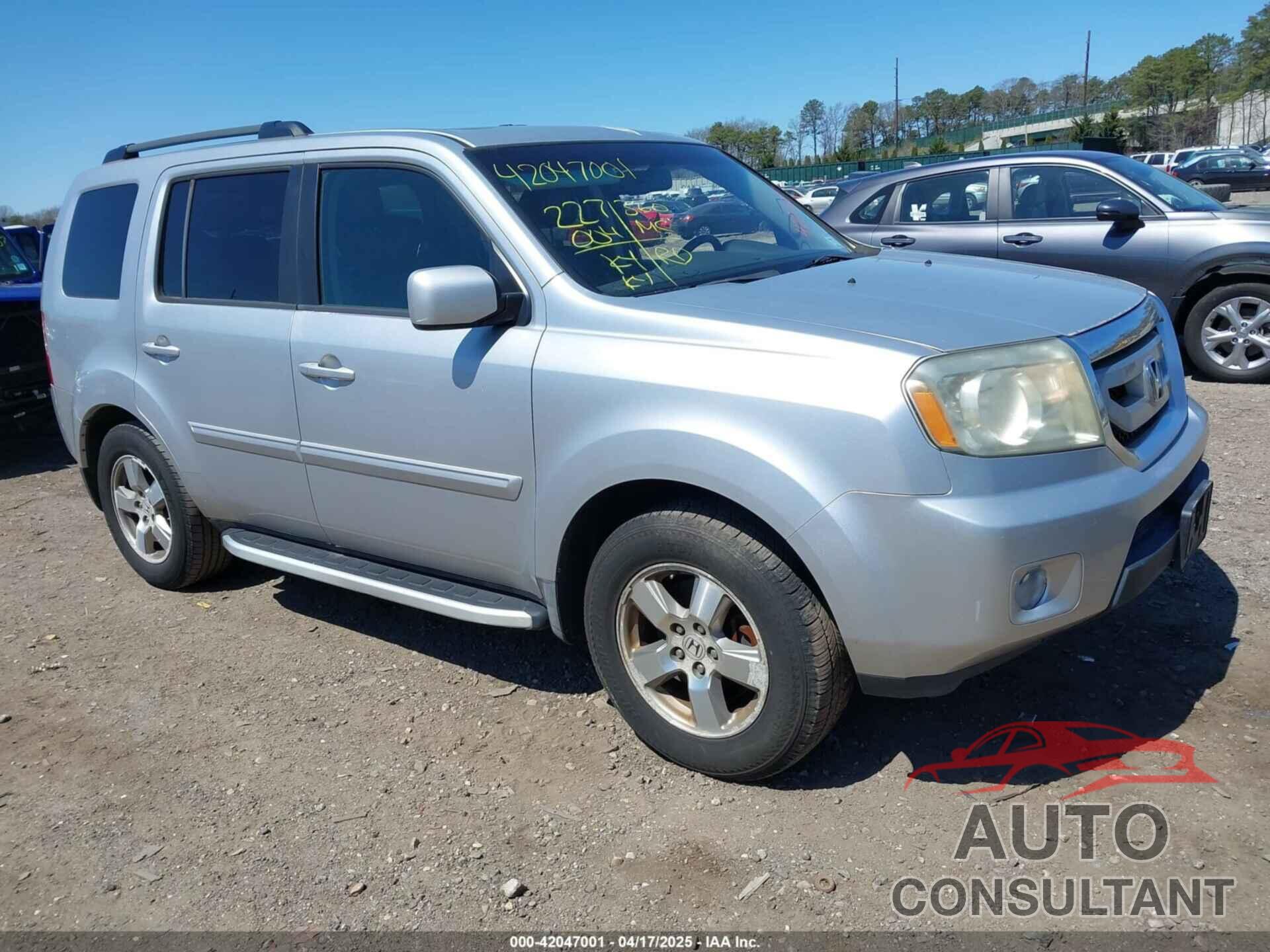 HONDA PILOT 2010 - 5FNYF4H54AB001373