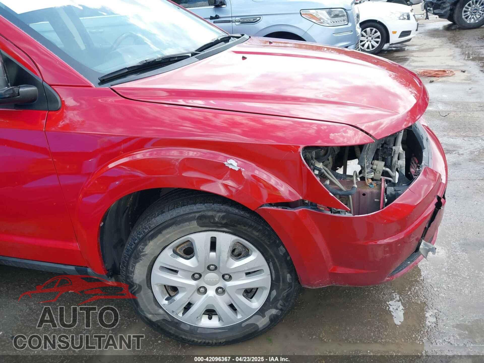 DODGE JOURNEY 2013 - 3C4PDCAB4DT684886