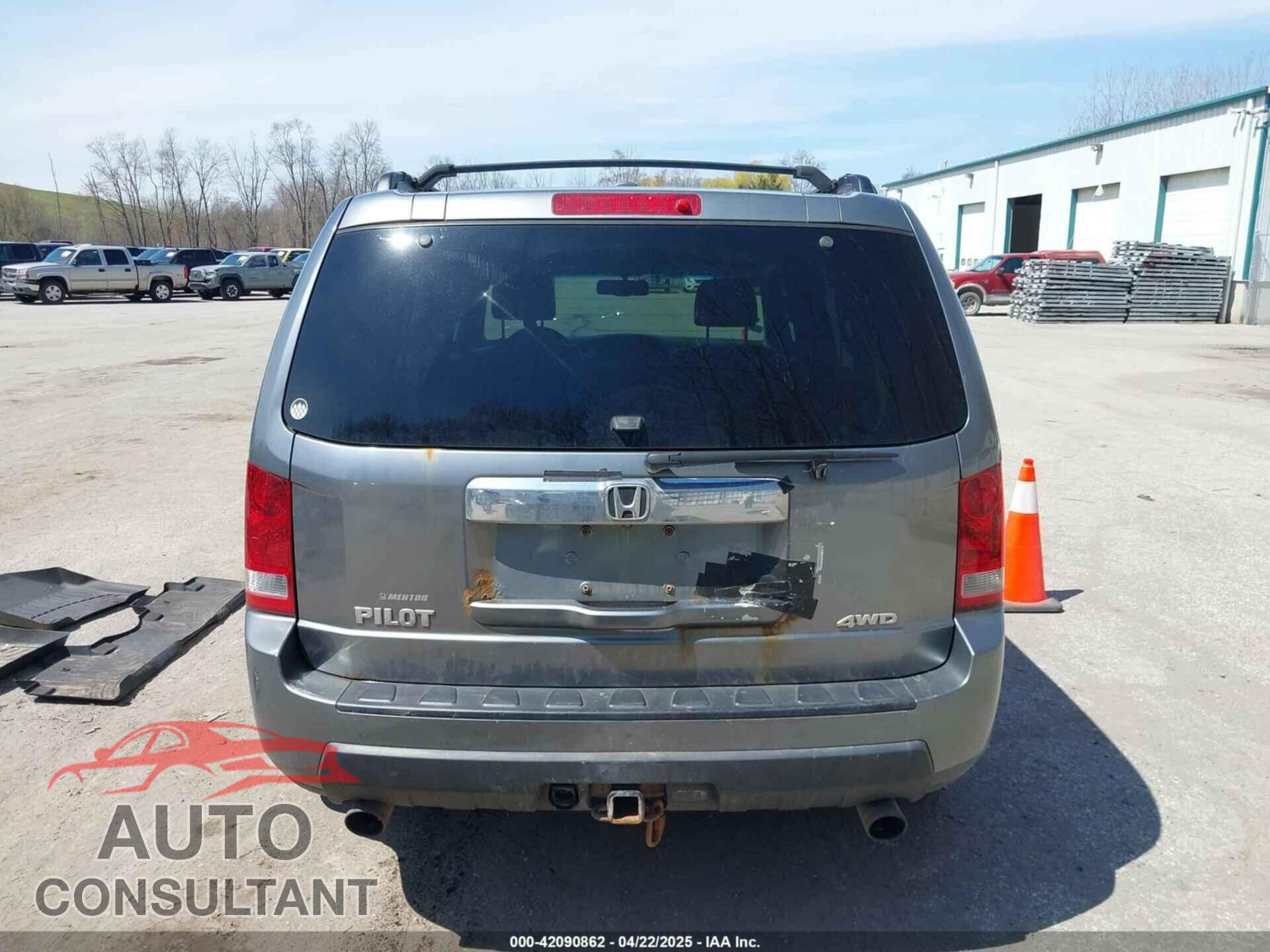 HONDA PILOT 2009 - 5FNYF48699B034440