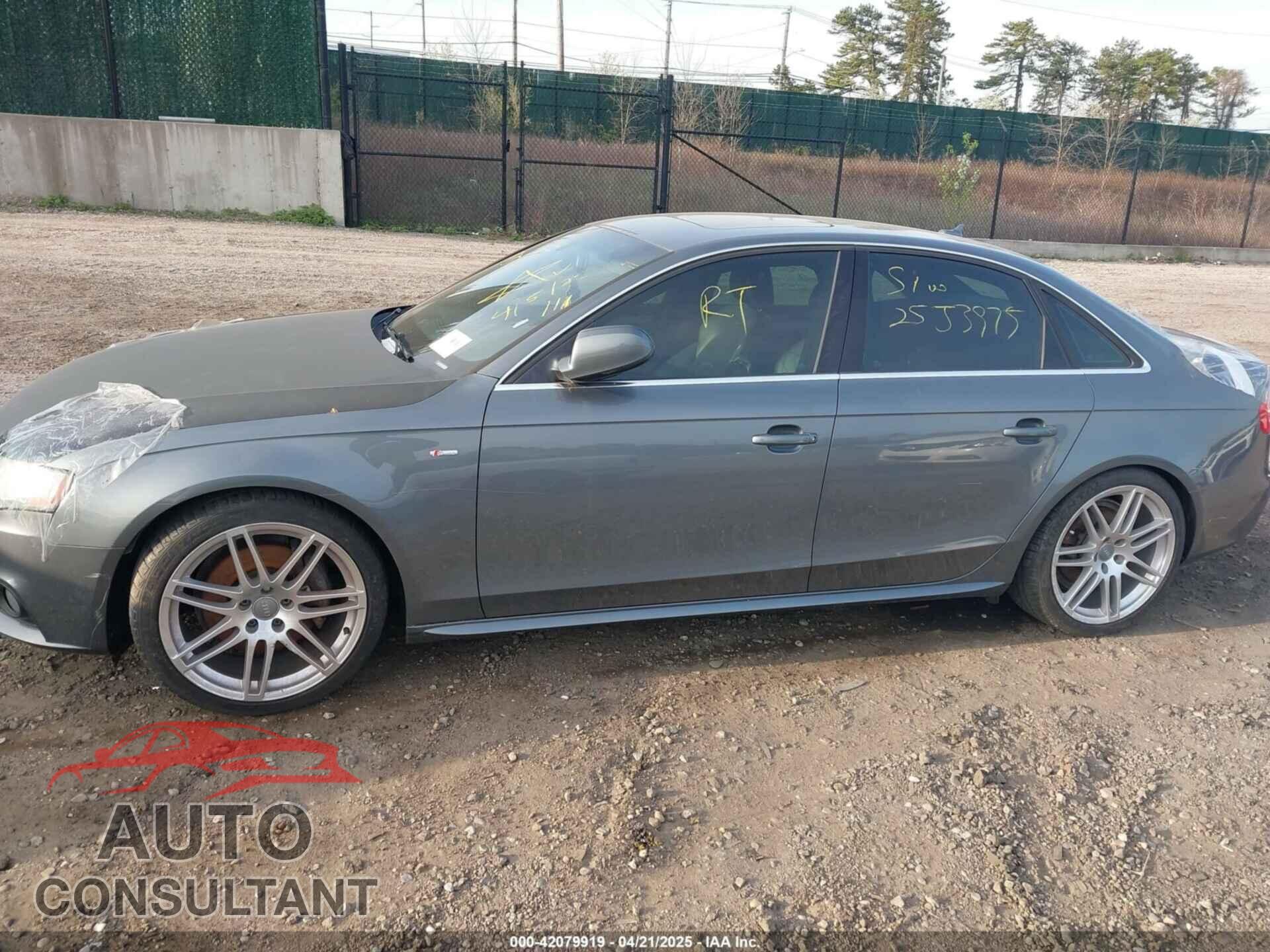 AUDI A4 2012 - WAUFFCFL0CN010723