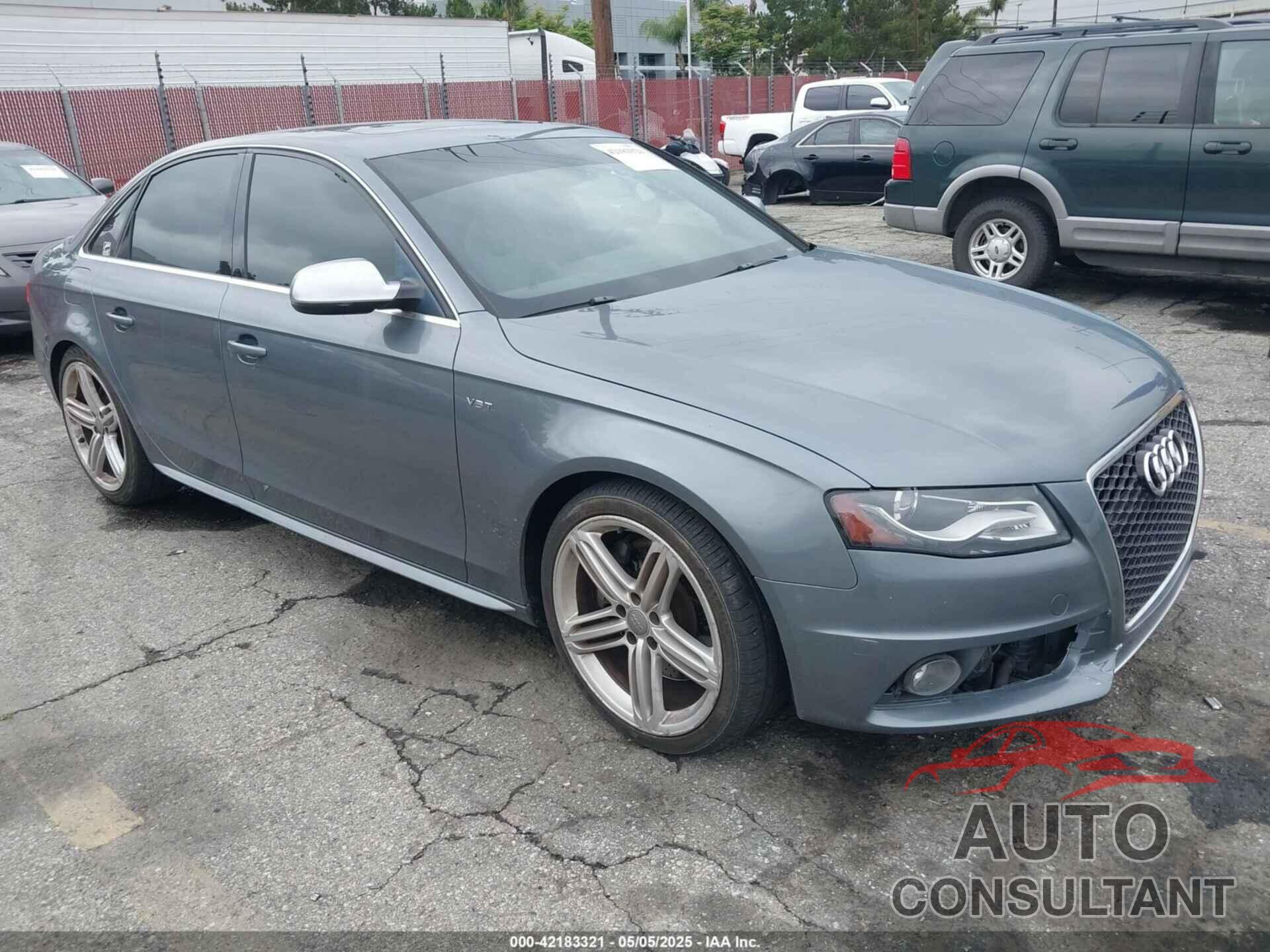 AUDI S4 2012 - WAUBGAFL2CA107591
