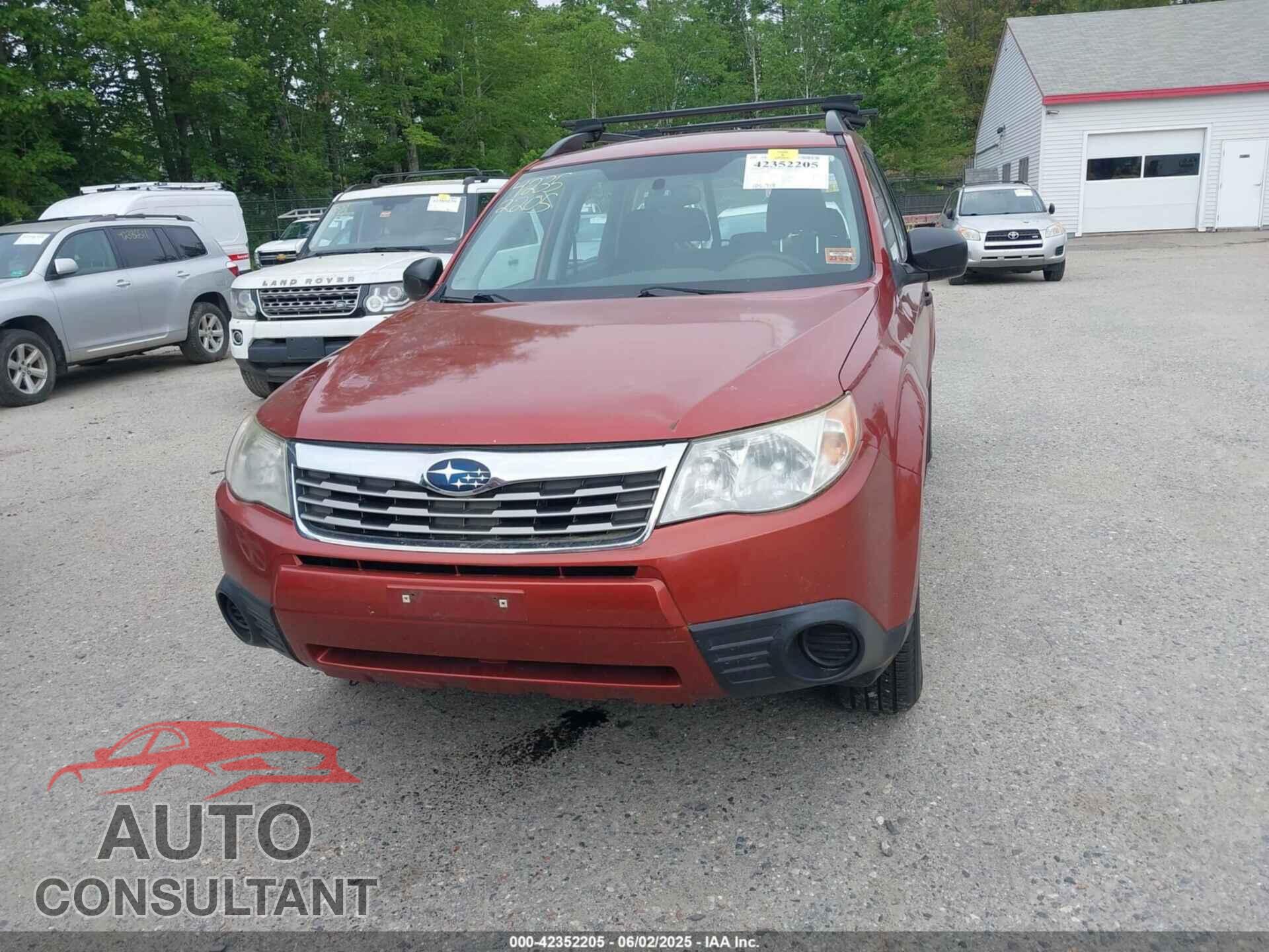 SUBARU FORESTER 2010 - JF2SH6BC9AG783311