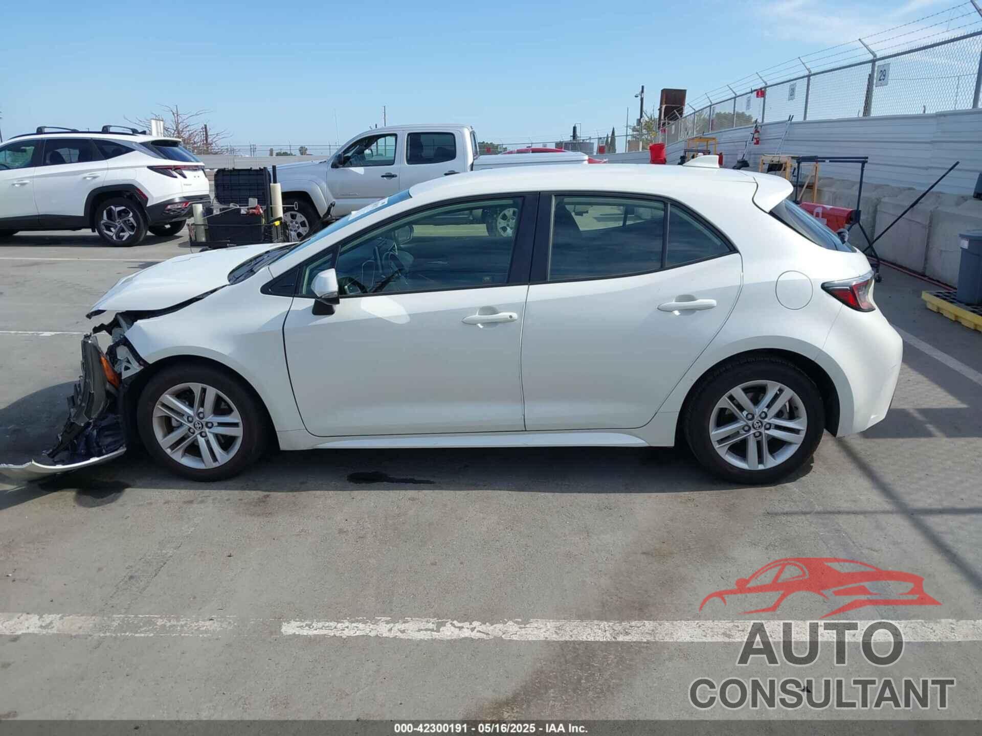 TOYOTA COROLLA 2020 - JTND4RBE4L3074488