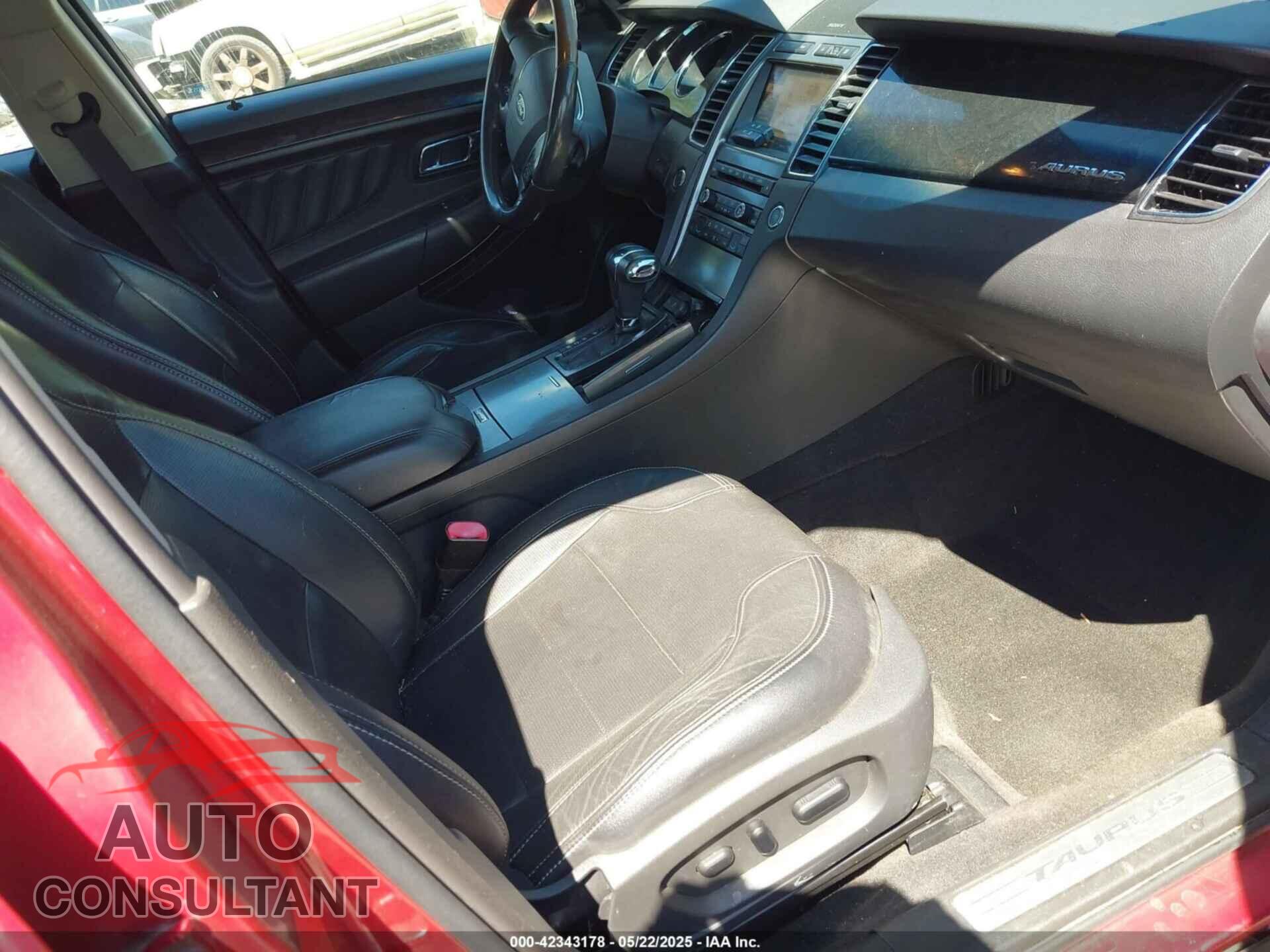 FORD TAURUS 2012 - 1FAHP2FW9CG113761