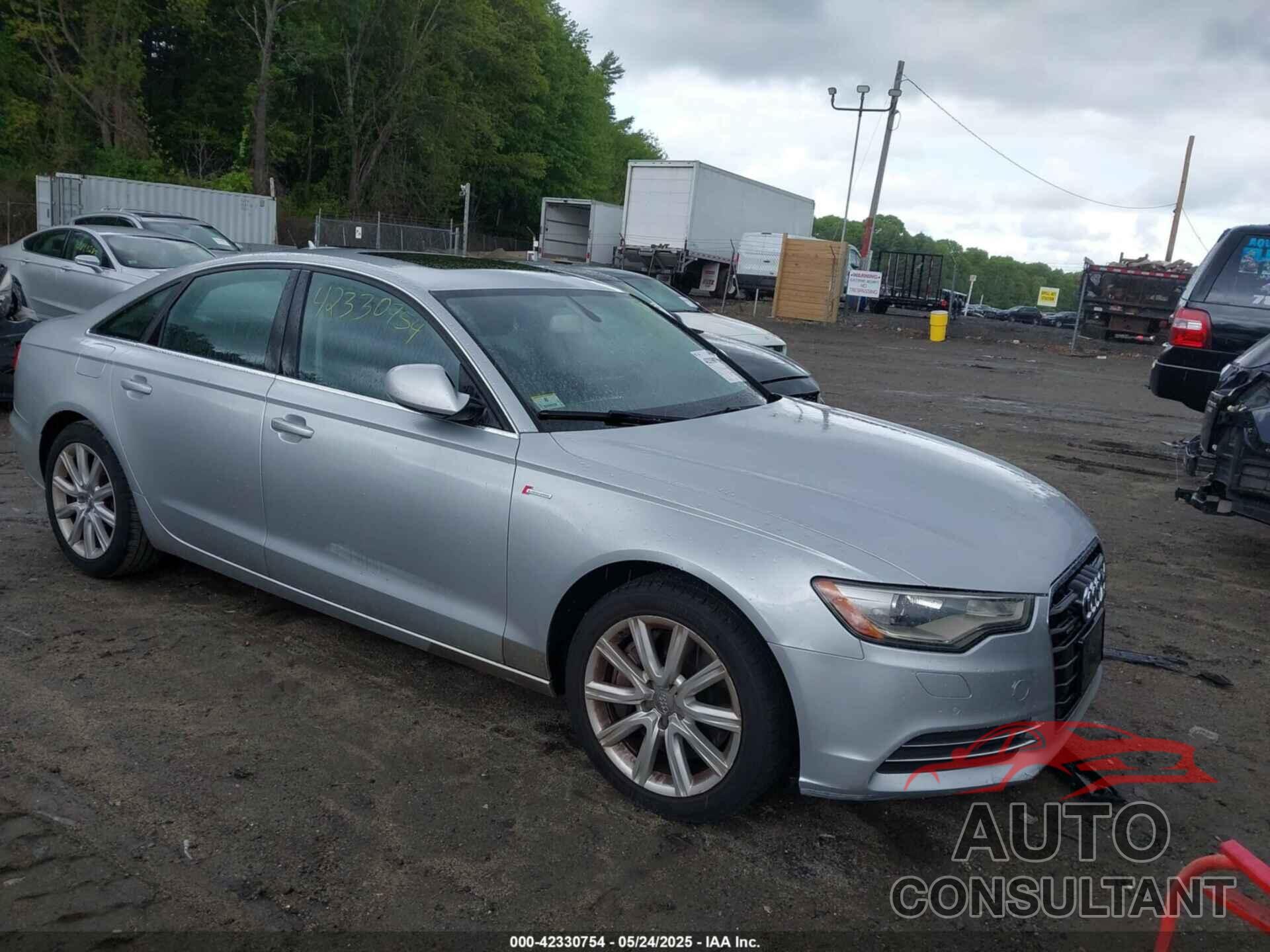 AUDI A6 2012 - WAUBGAFC3CN017956