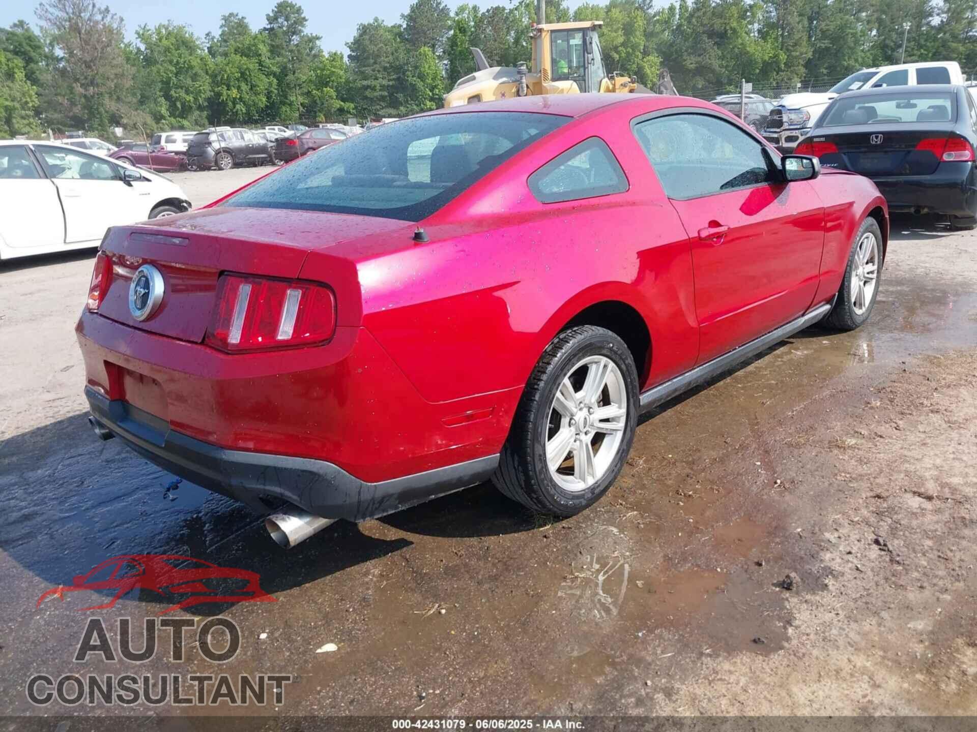 FORD MUSTANG 2012 - 1ZVBP8AM3C5285124