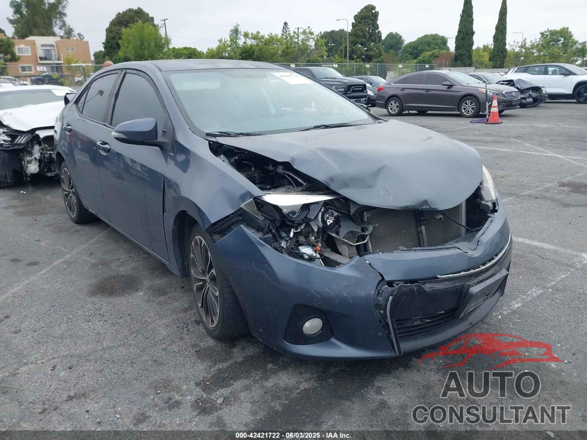 TOYOTA COROLLA 2016 - 5YFBURHE7GP388085