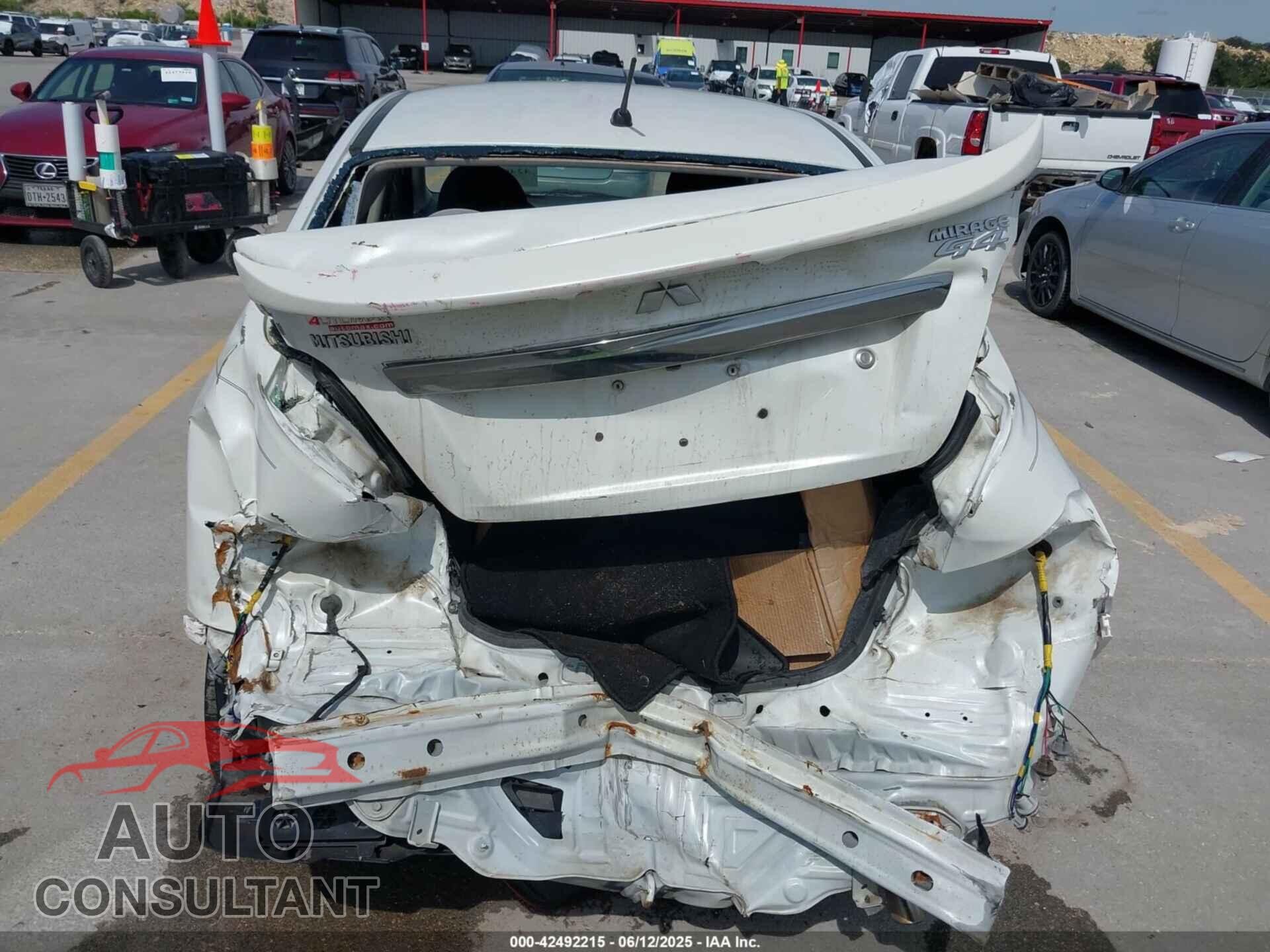 MITSUBISHI MIRAGE G4 2017 - ML32F3FJ0HHF12482
