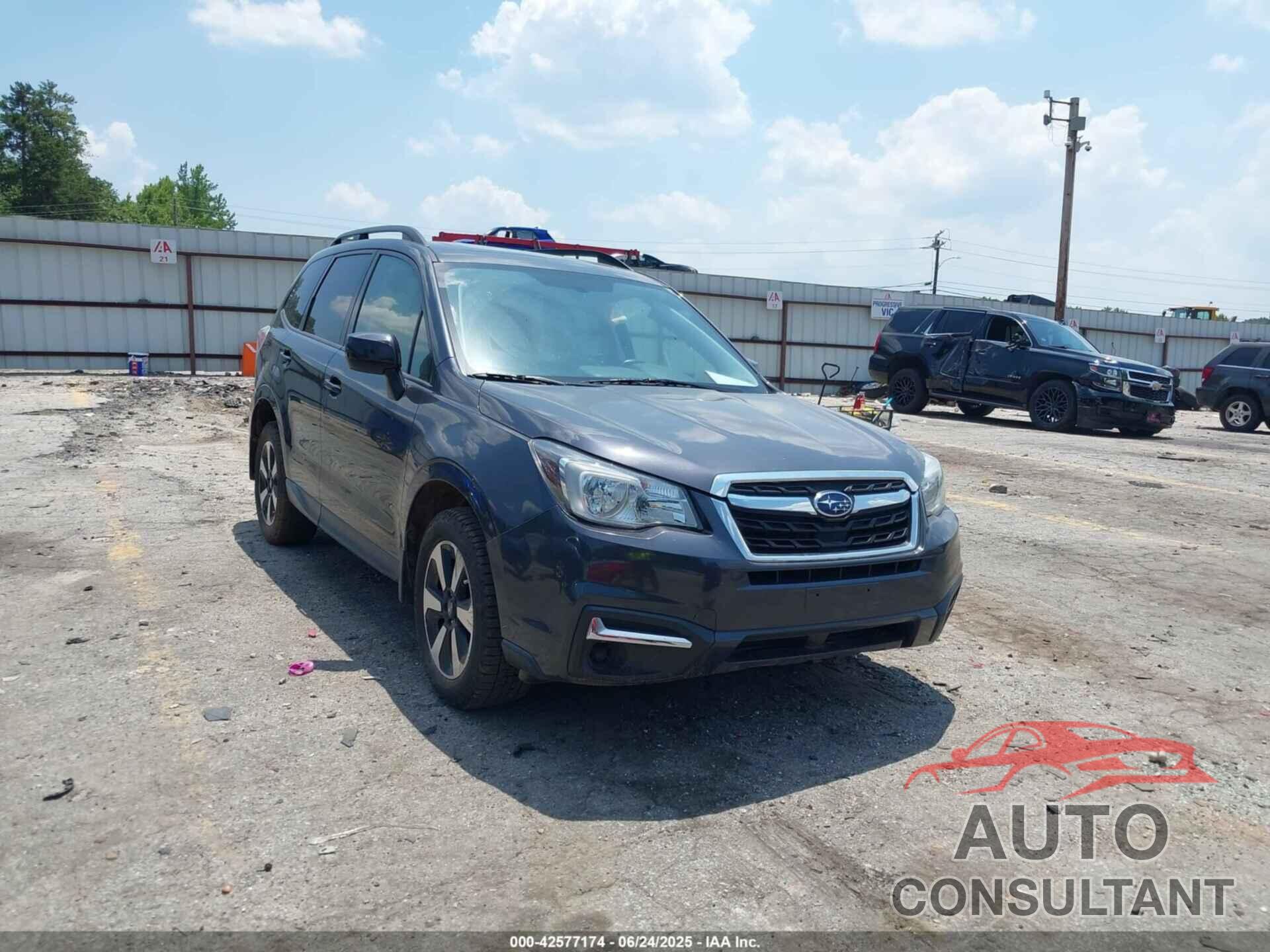 SUBARU FORESTER 2018 - JF2SJAEC3JH523063