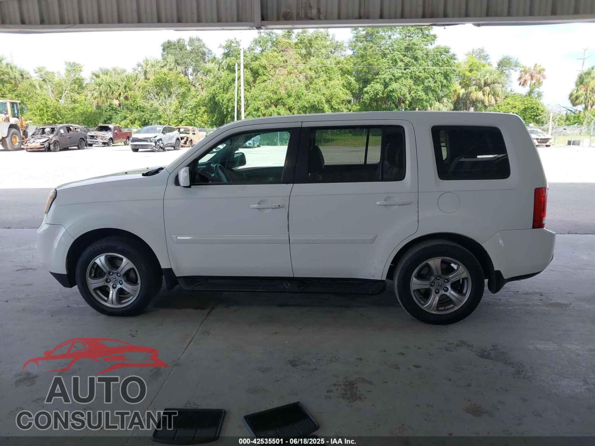 HONDA PILOT 2012 - 5FNYF3H71CB019960
