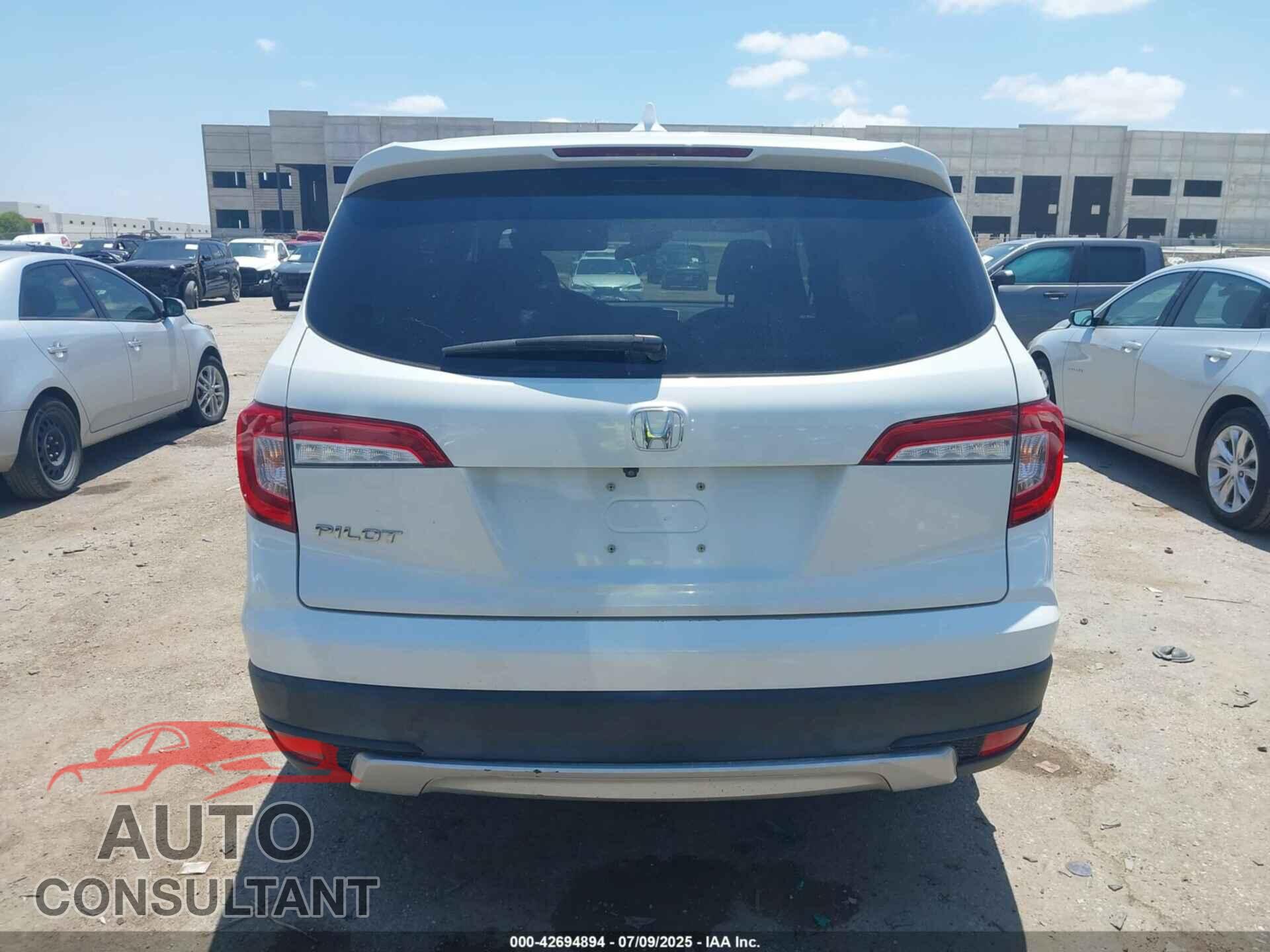 HONDA PILOT 2020 - 5FNYF5H35LB004869