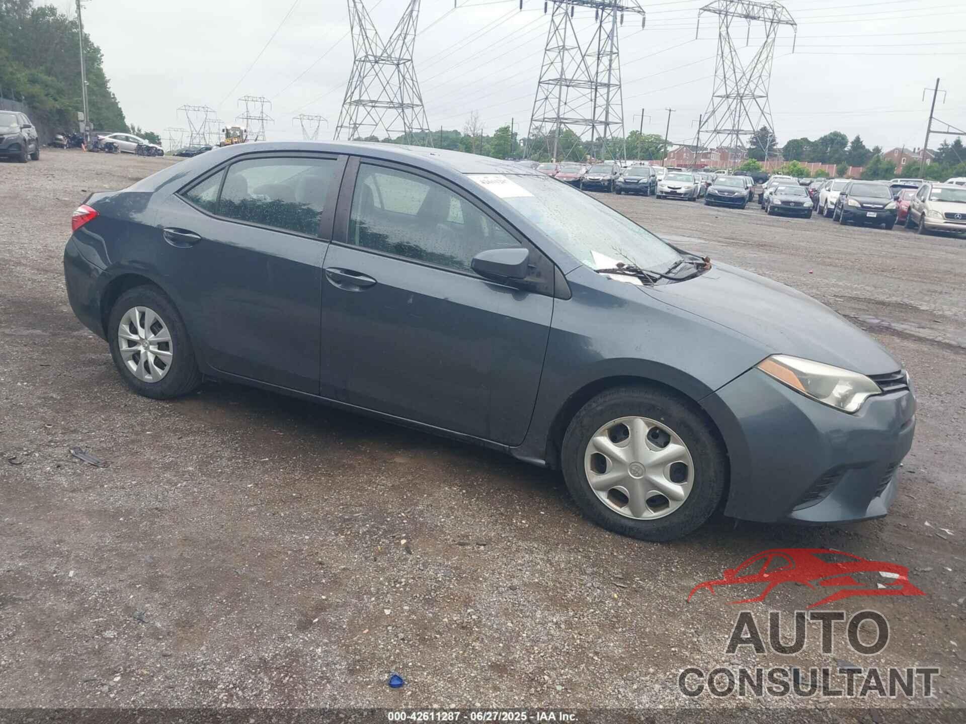 TOYOTA COROLLA 2015 - 2T1BURHE7FC266938
