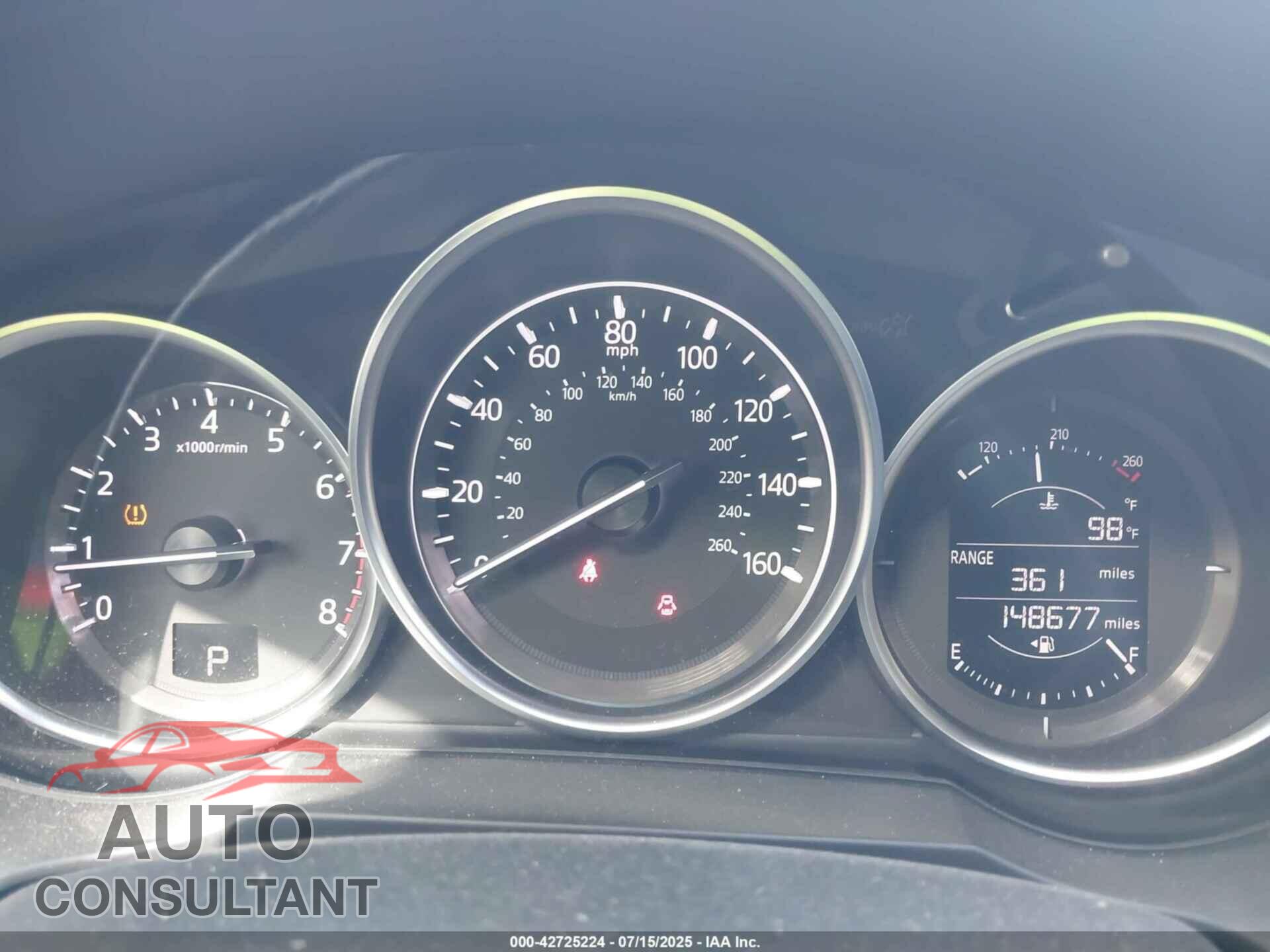 MAZDA MAZDA6 2017 - JM1GL1V52H1124261