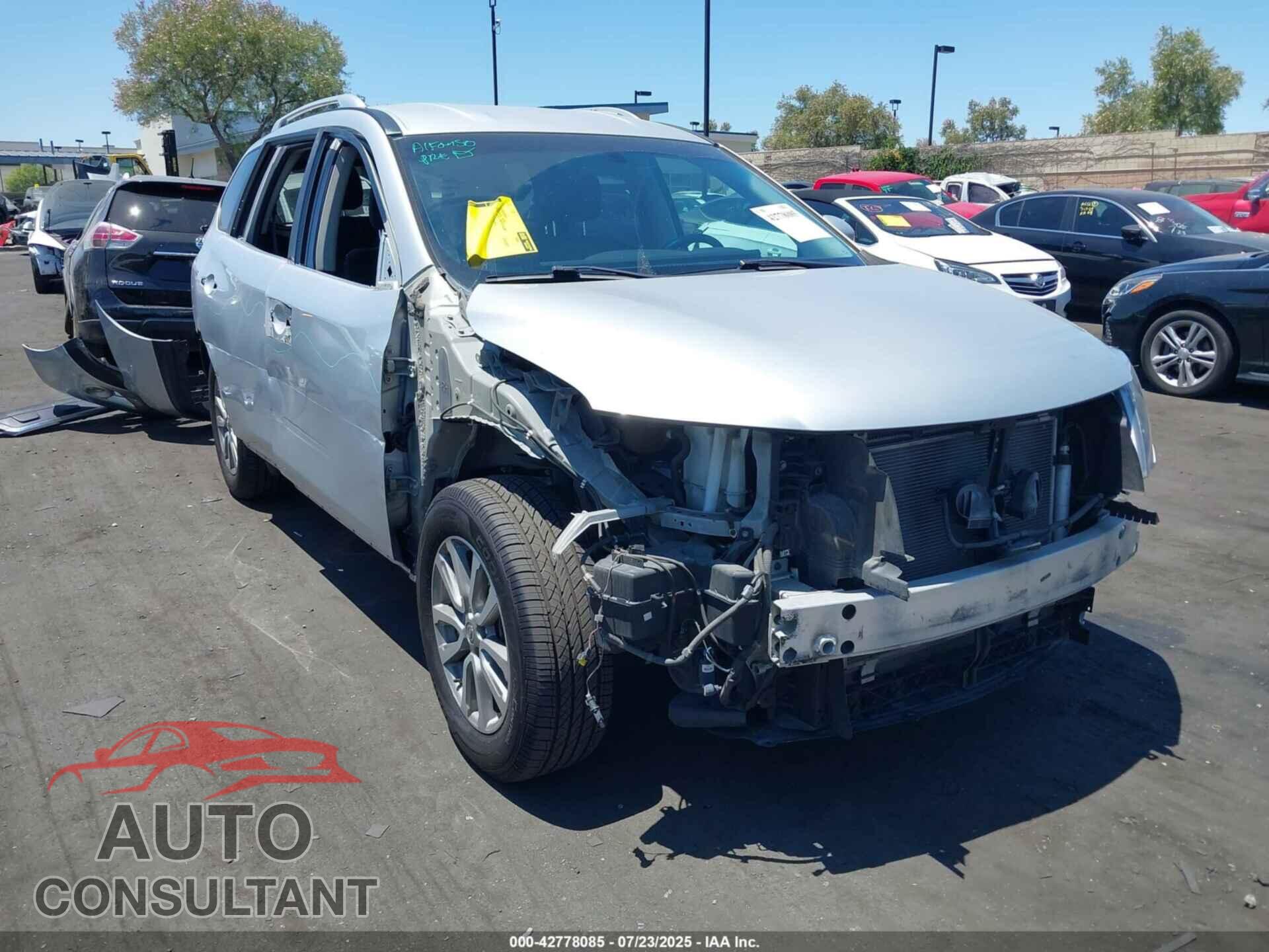 NISSAN PATHFINDER 2015 - 5N1AR2MN7FC705263